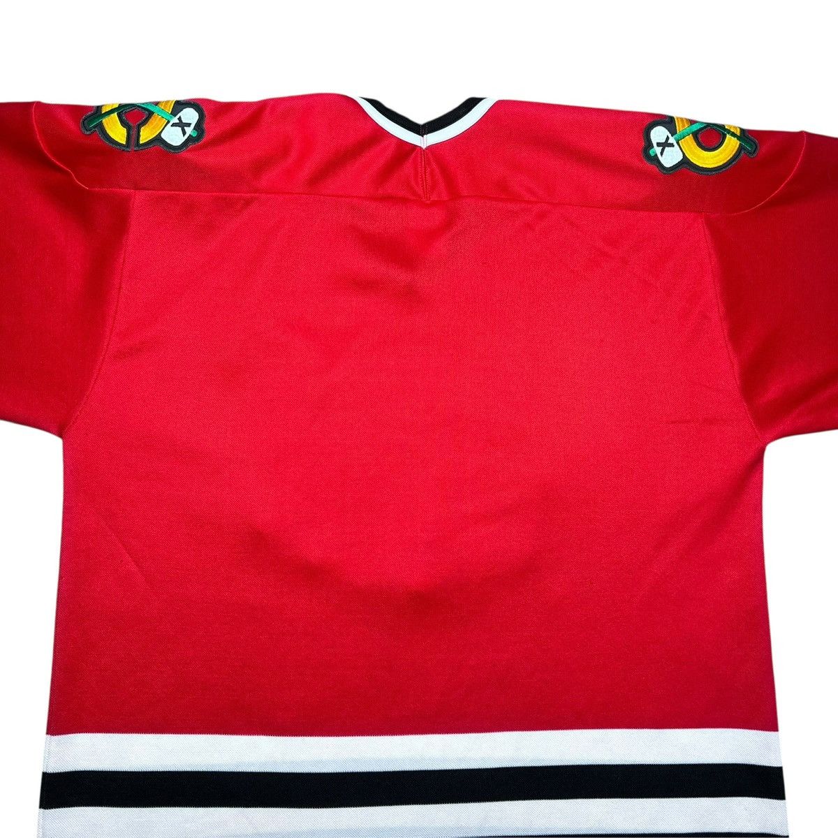 Ccm Vintage 1990s NHL Chicago Blackhawks CCM Maska Hockey Jersey Size US L / EU 52-54 / 3 - 9 Thumbnail