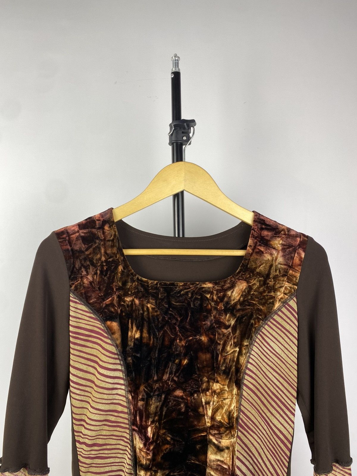 Designer × Japanese Brand × Vintage Save The Queen Jean Paul Gaultier Style Mesh Blouses Size M / US 6-8 / IT 42-44 - 3 Thumbnail