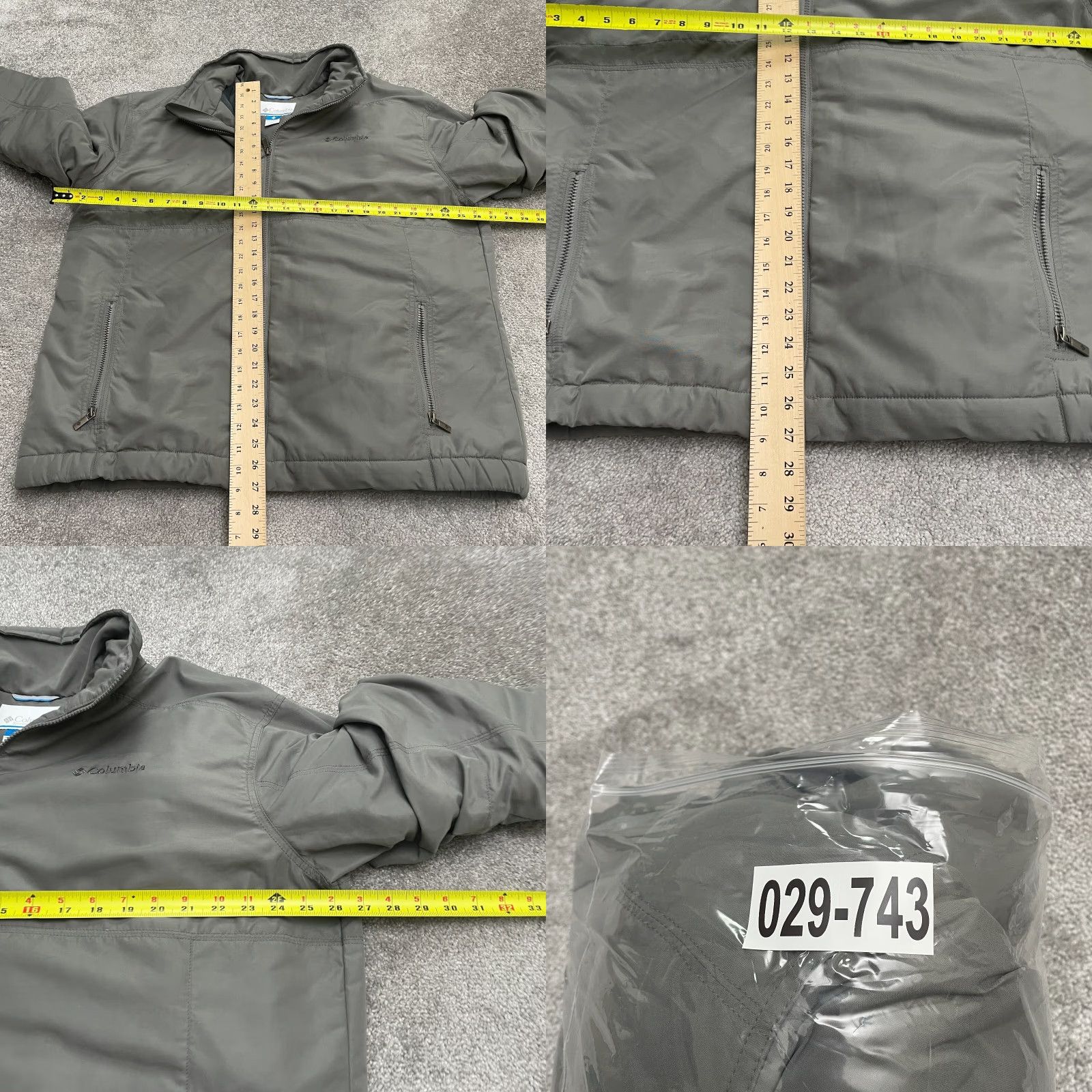Vintage Columbia Jacket Mens XL Gray Full Zip Pocket Bodywarmer Outdoor Hike Size US XL / EU 56 / 4 - 9 Thumbnail
