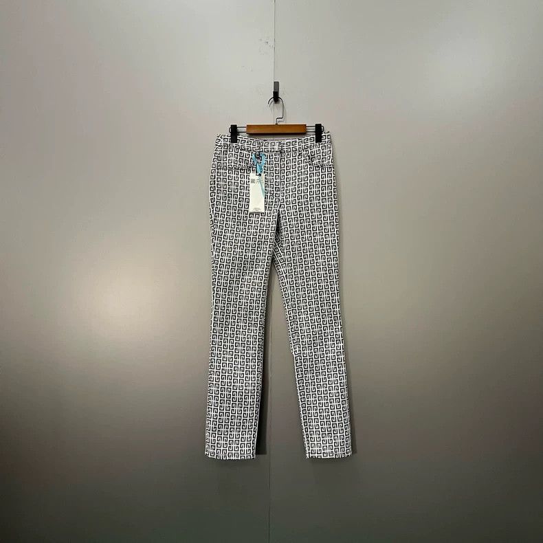 Givenchy Givenchy Four-Panel All-Over Print Denim Pants 2 Size US 26 / EU 42 - 1 Thumbnail