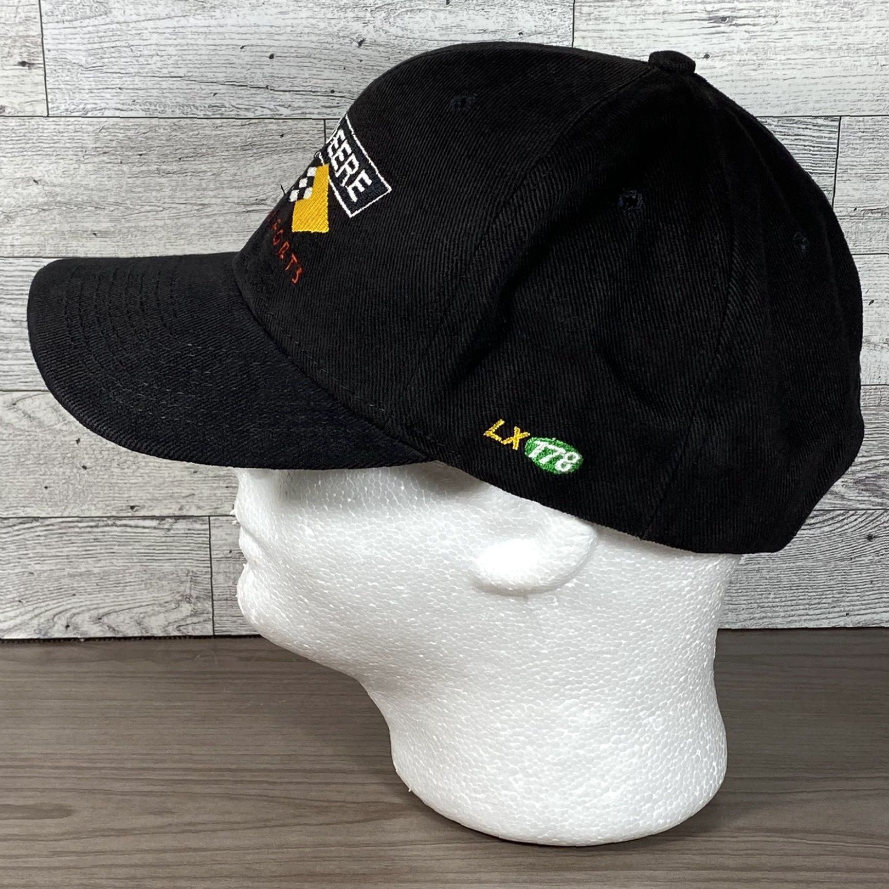 John Deere VINTAGE John Deere Motorsports Trucker Hat Snapback Made in USA Size ONE SIZE - 2 Thumbnail
