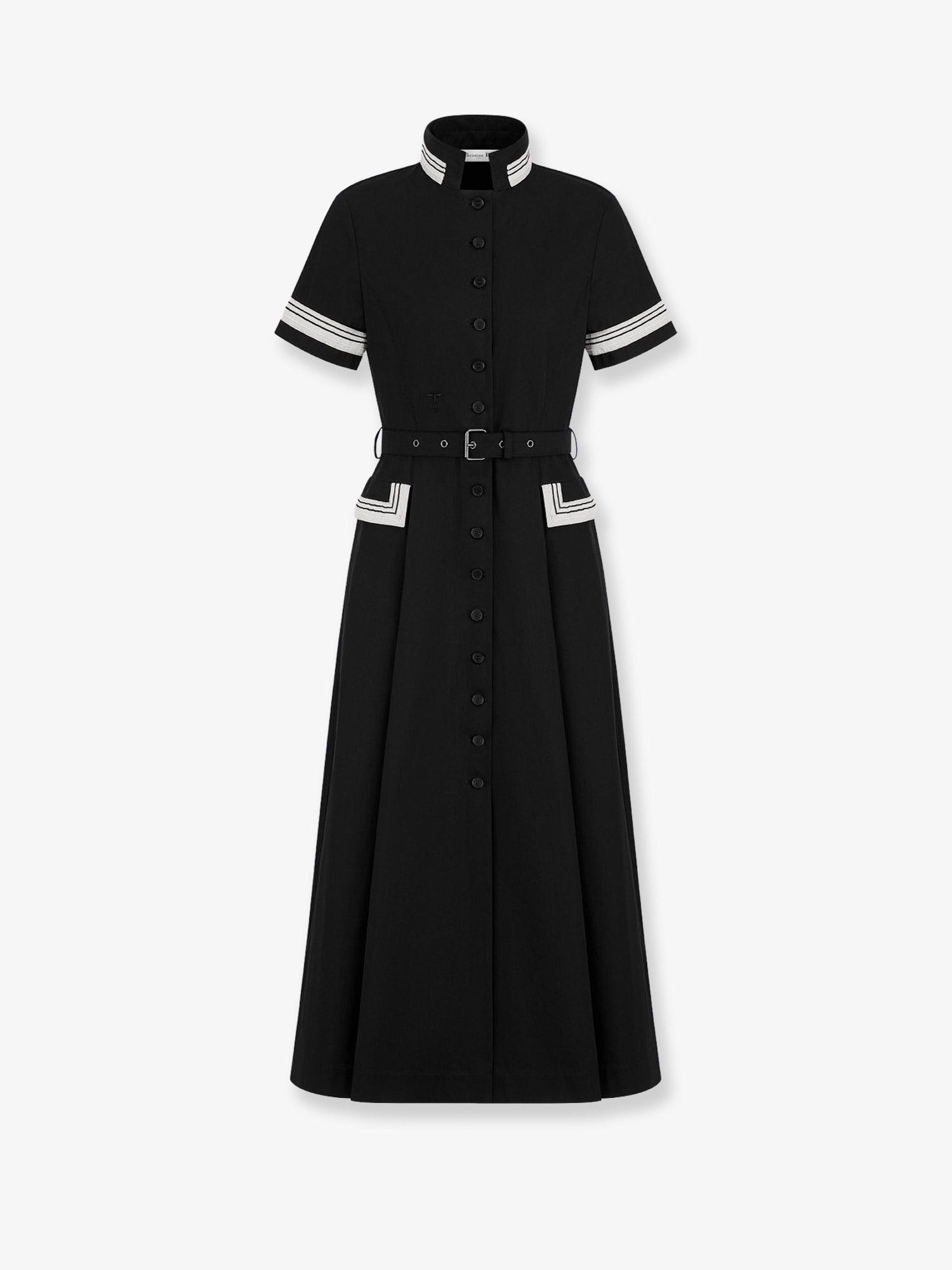 Dior Long Cotton Shirt Dress Size M / US 6-8 / IT 42-44 - 1 Thumbnail
