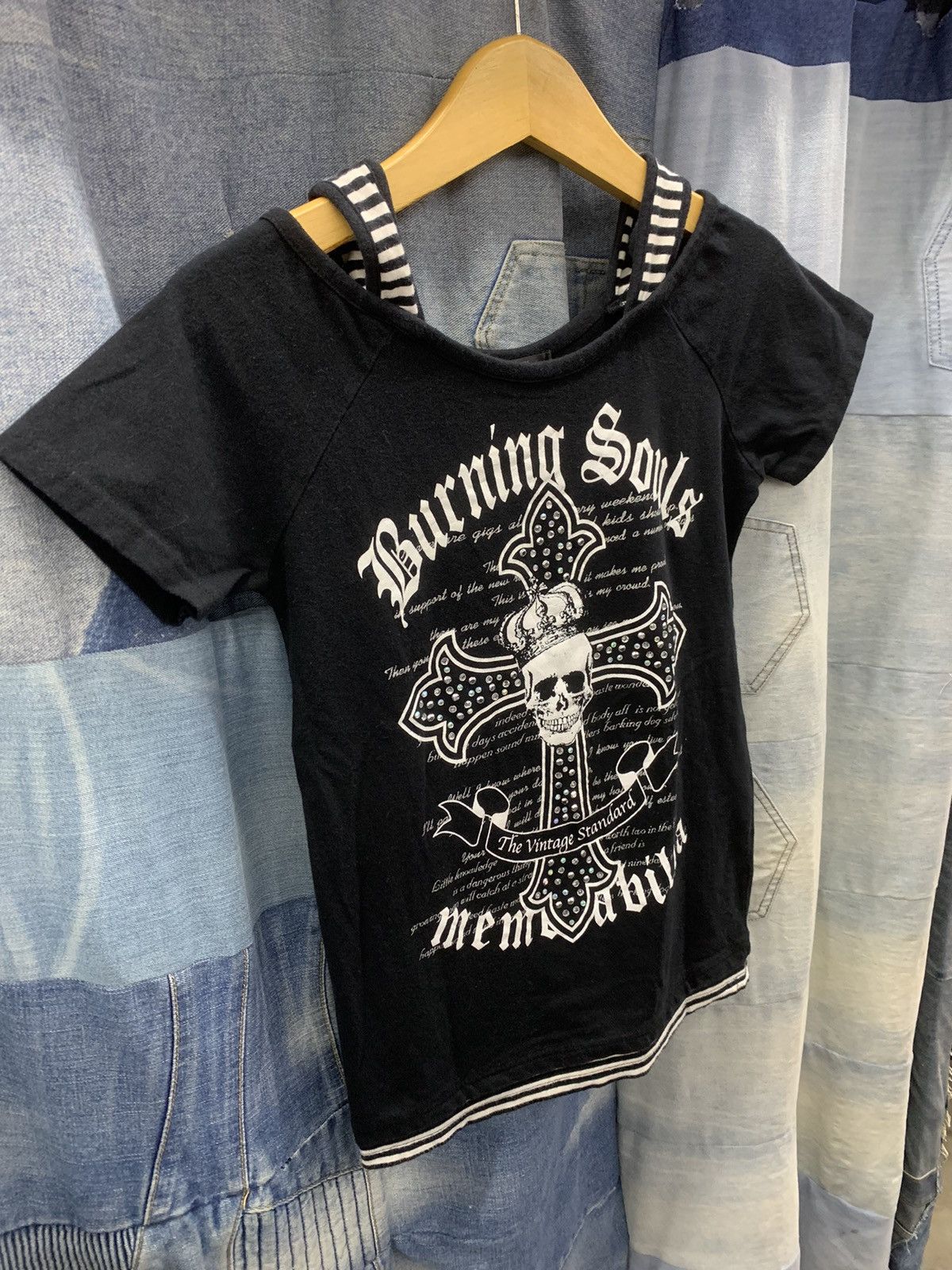 Hysteric Glamour × If Six Was Nine × Japanese Brand Burning Souls cross skulls japanse brand Size US S / EU 44-46 / 1 - 2 Thumbnail