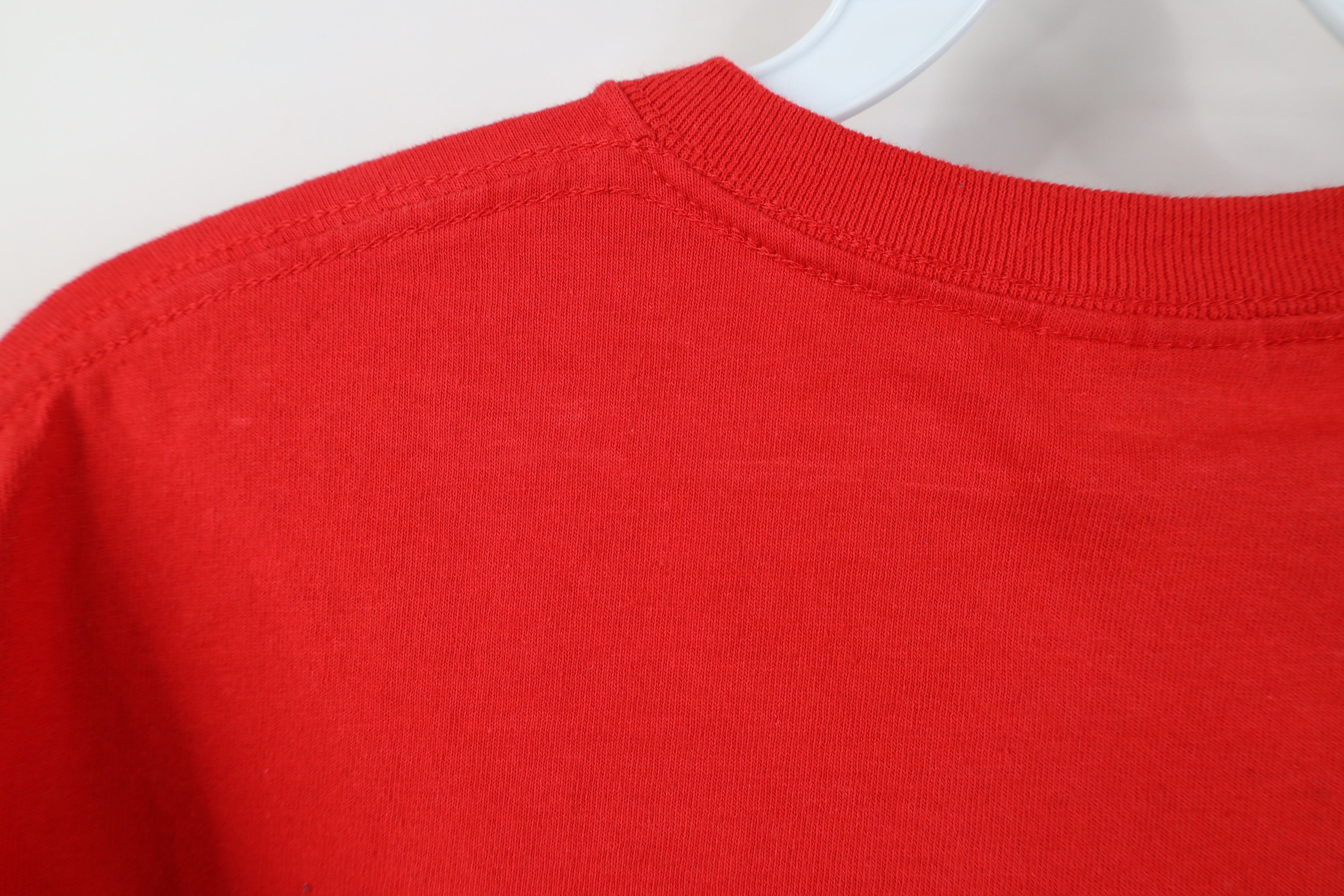 Gildan Vintage Y2K Spell Out NASA Space Short Sleeve T-Shirt Red Size US L / EU 52-54 / 3 - 10 Thumbnail