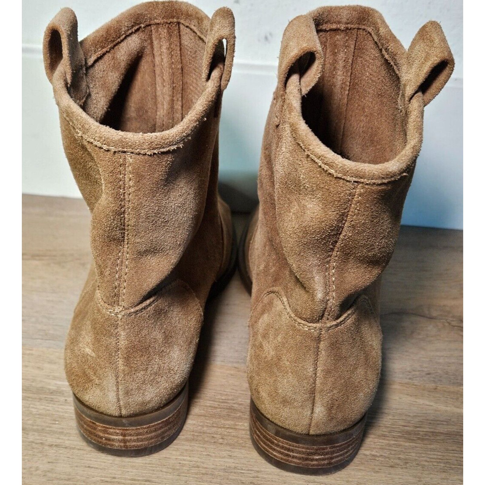 Other Sole Society Women’s Tan Suede Ankle Boots Size 7.5M Size US 7.5 / IT 37.5 - 4 Thumbnail