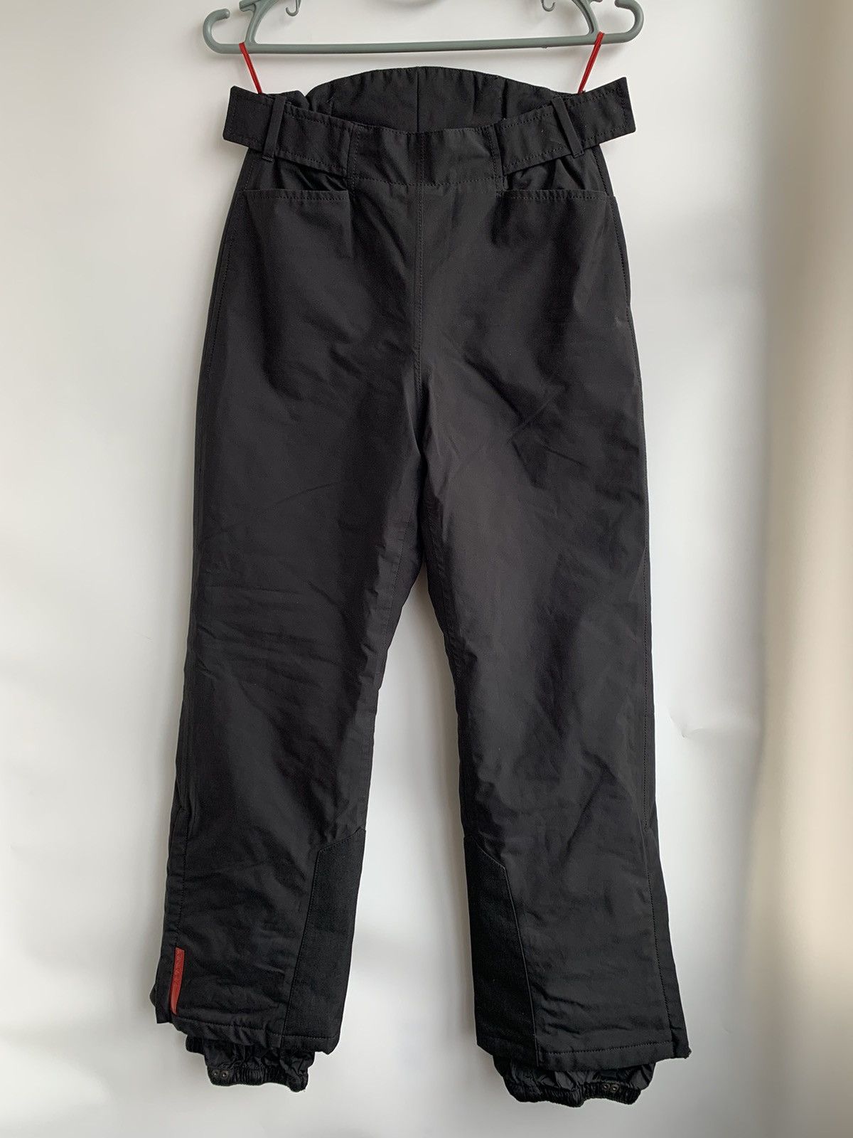 Image of Vintage Prada Goretex Ski Pants in Black, Women's (Size 38)