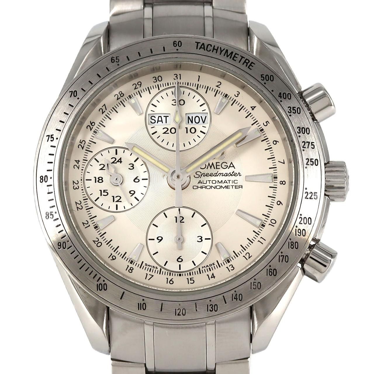 Omega Omega Omega Speedmaster Day Date Stainless Steel Automatic Metal Automatic 3221.30 DUTY FREE for USA Size ONE SIZE - 1 Thumbnail