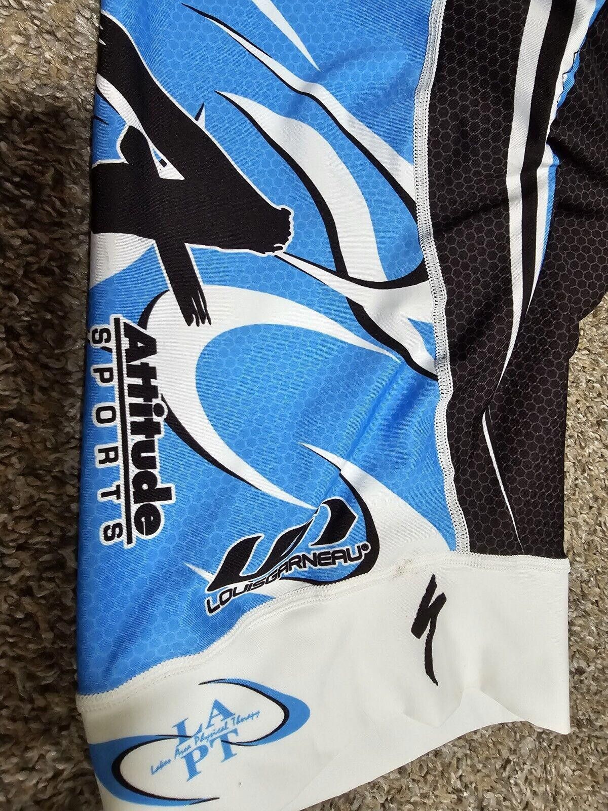 Designer Garneau Attitude Sports XXL Bicycle padded bib USA NWT NWD Size ONE SIZE - 5 Thumbnail
