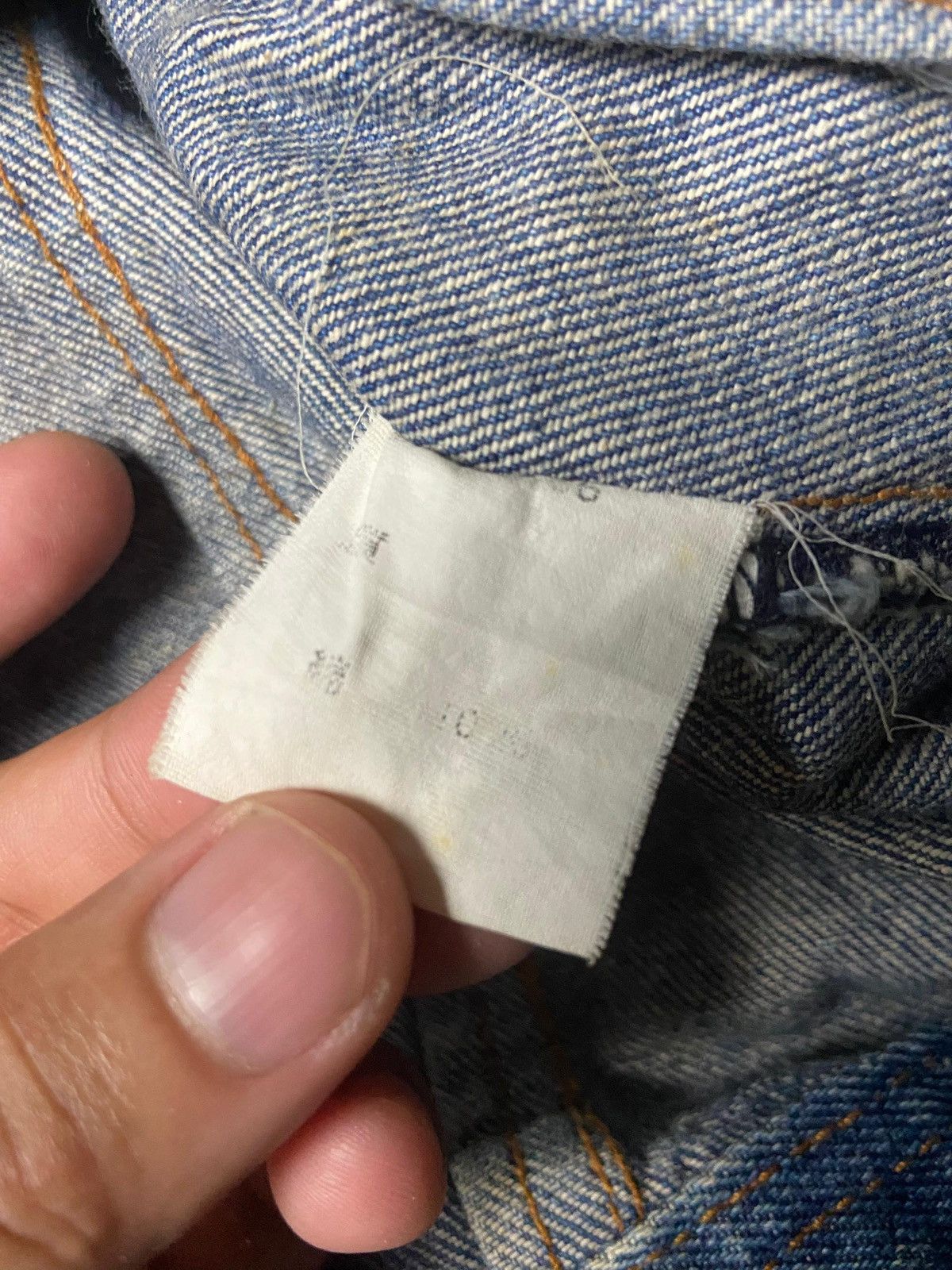 Japanese Brand Turkey Bear Relaxed Fit Denim Jeans Jacket (170) Size US XS / EU 42 / 0 - 7 Thumbnail