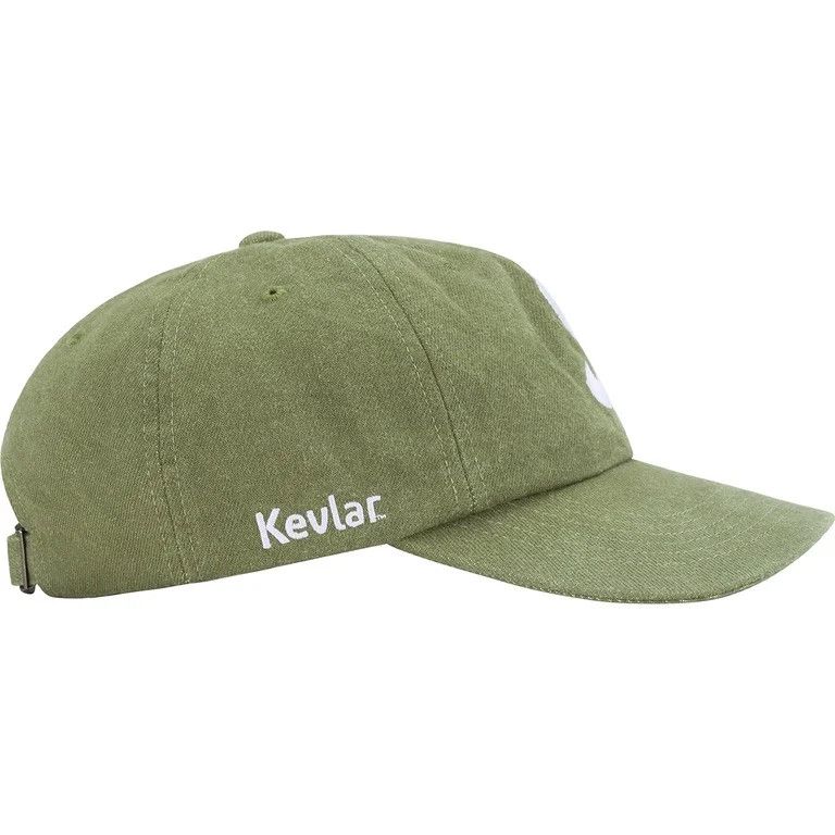 Supreme Supreme x Kevlar Denim S Logo 6-Panel 'Olive' Size ONE SIZE - 3 Thumbnail