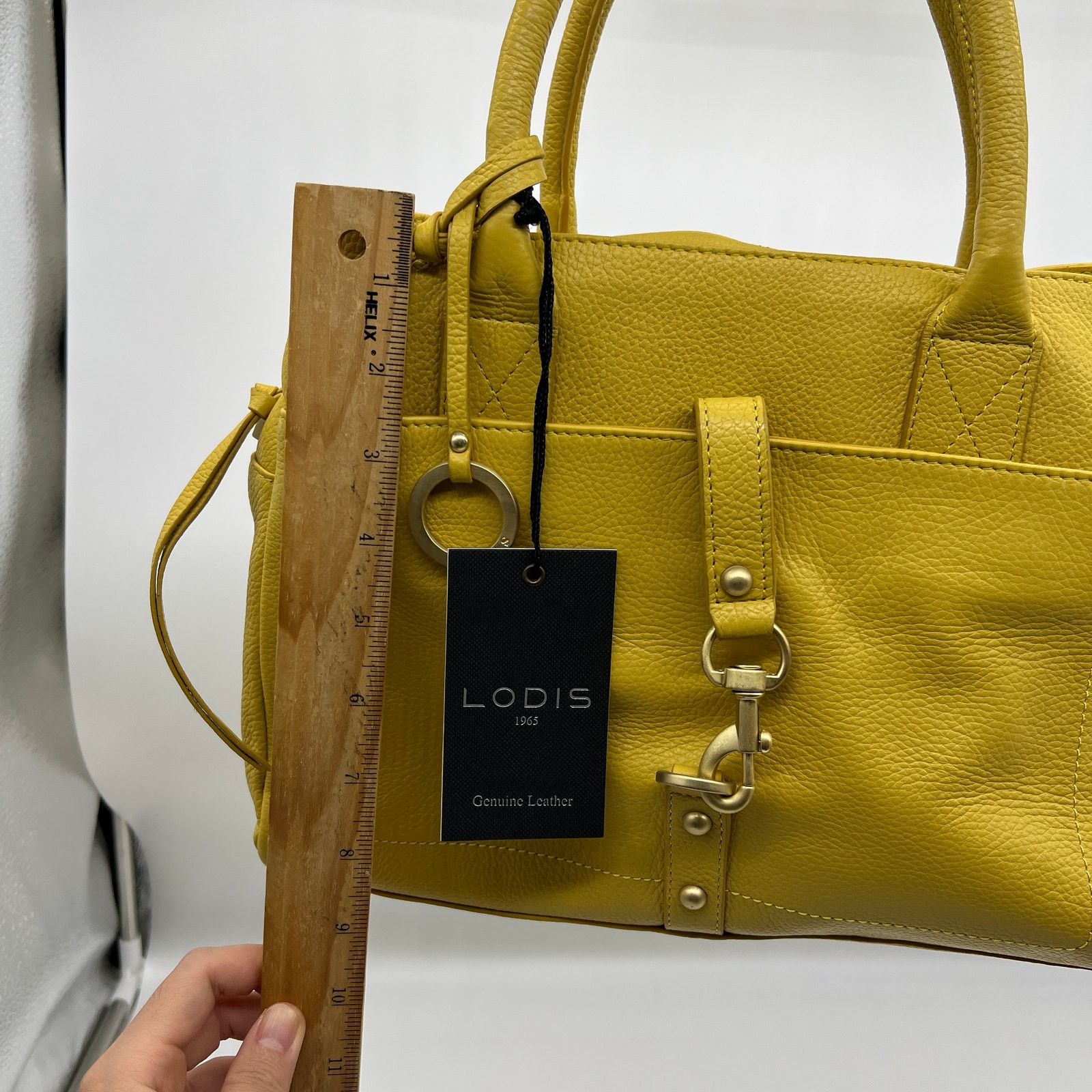 Other LODIS Womens Bags Texas Leather Morgan Satchel w Size ONE SIZE - 5 Thumbnail