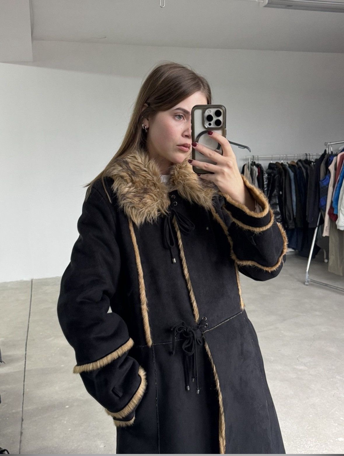 Balmain Vintage Balmain Sheepskin afgan penny lane coat Size S / US 4 / IT 40 - 4 Thumbnail