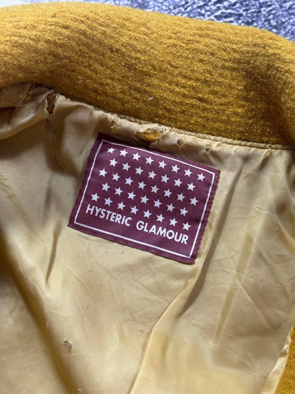 Hysteric Glamour 🔥 Hysteric Glamour Vintage Heavy Wool Varsity Jacket Japan Size S / US 4 / IT 40 - 6 Thumbnail