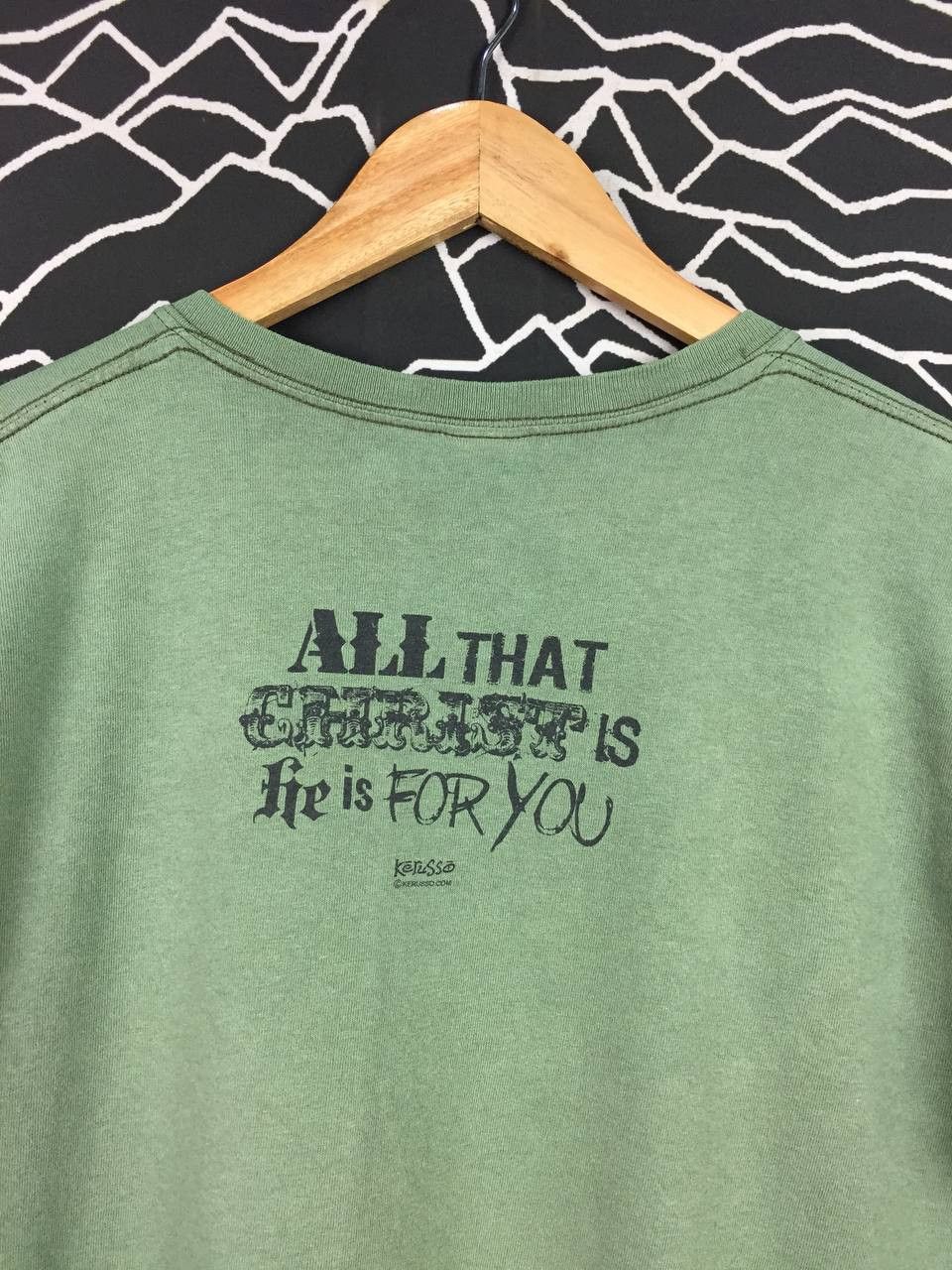 Gildan × Vintage Vtg Kerusso All That Christ Is He Is For You Tee Size US L / EU 52-54 / 3 - 11 Thumbnail