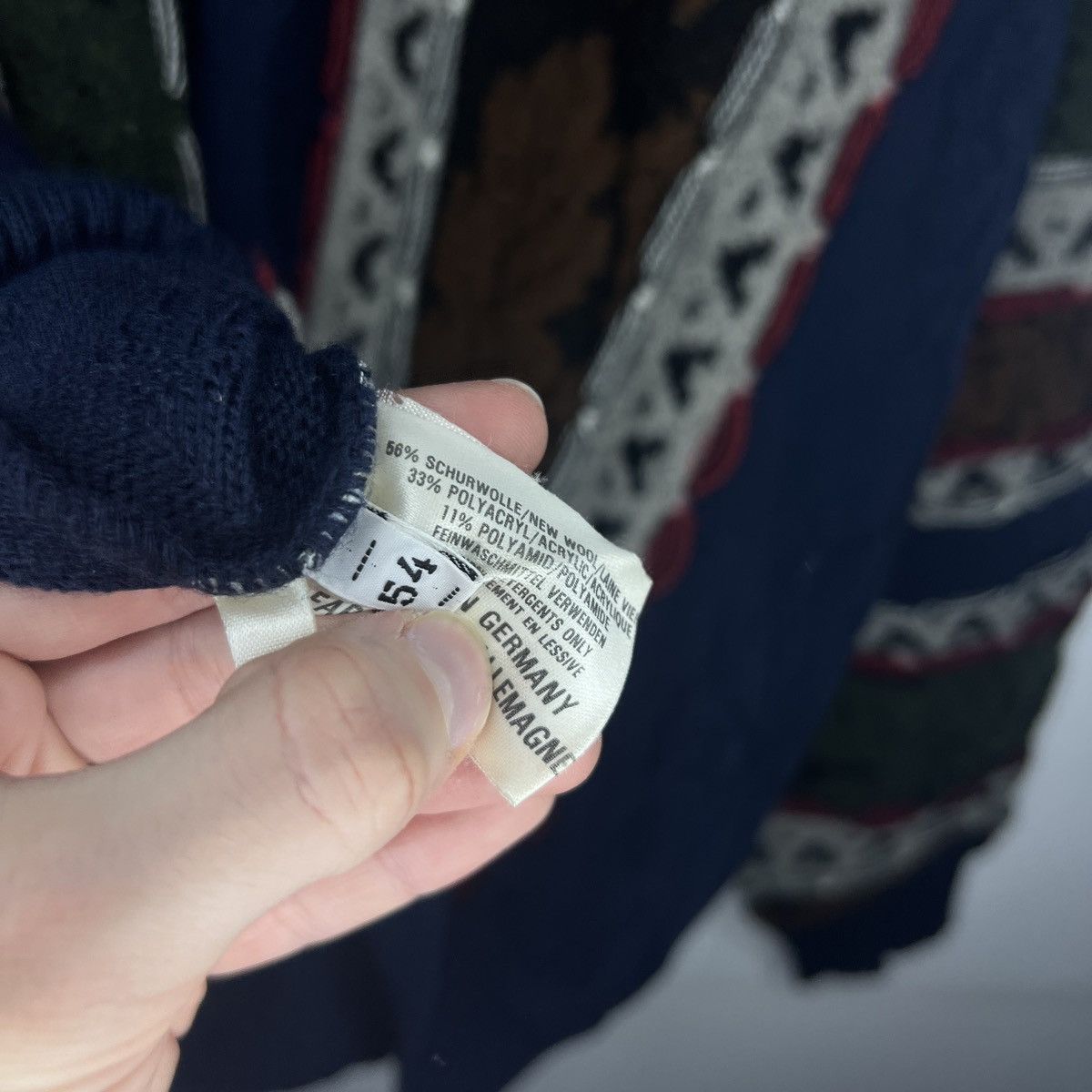 Carlo Colucci × Coogi Carlo Colucci Vintage Sweater Knitwear Jumper Cable Coogi Size US L / EU 52-54 / 3 - 8 Thumbnail