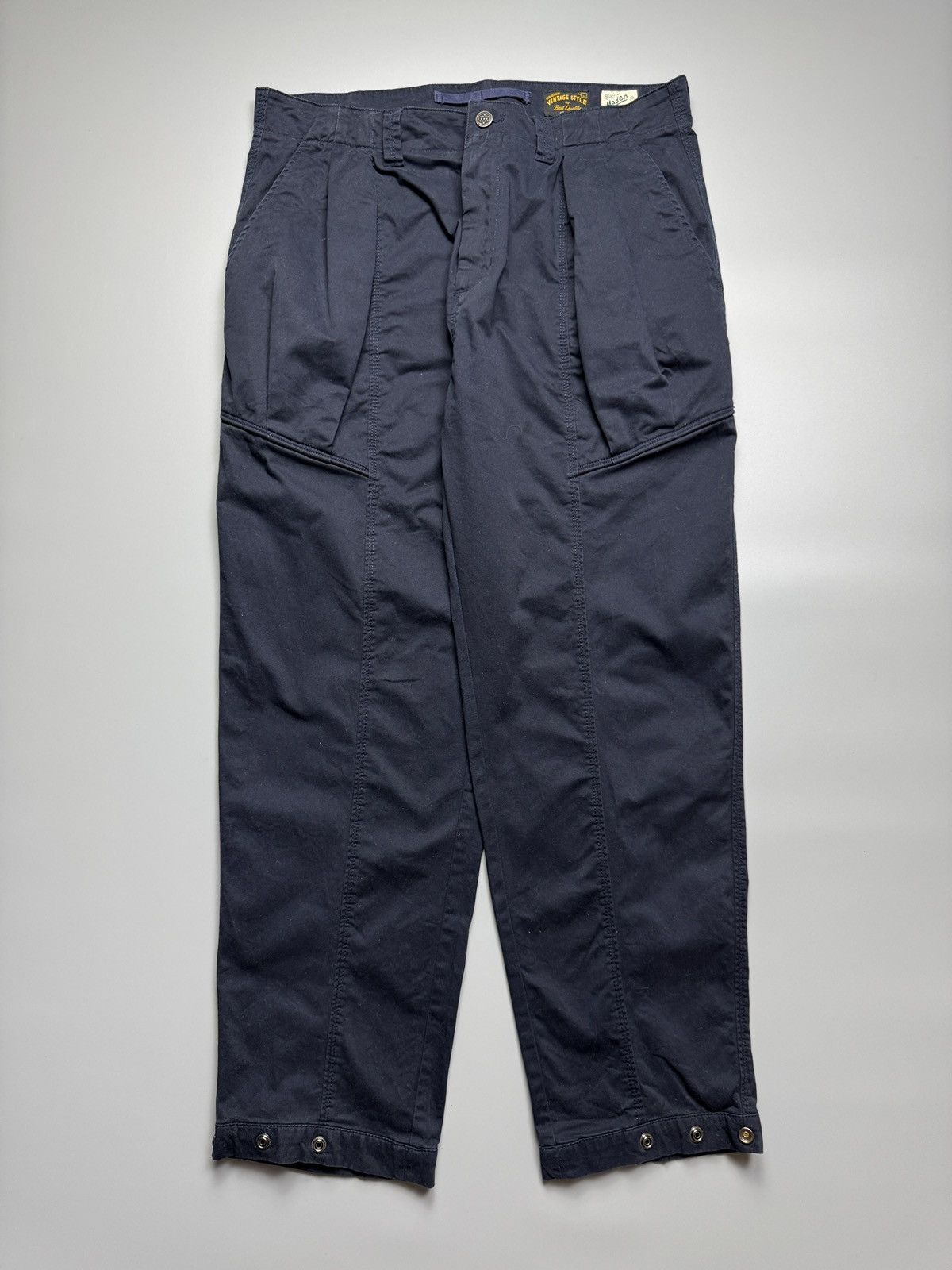 Japanese Brand Uncle Fu - Maden Heritage Rivet Utility Pants Size US 33 - 1 Thumbnail