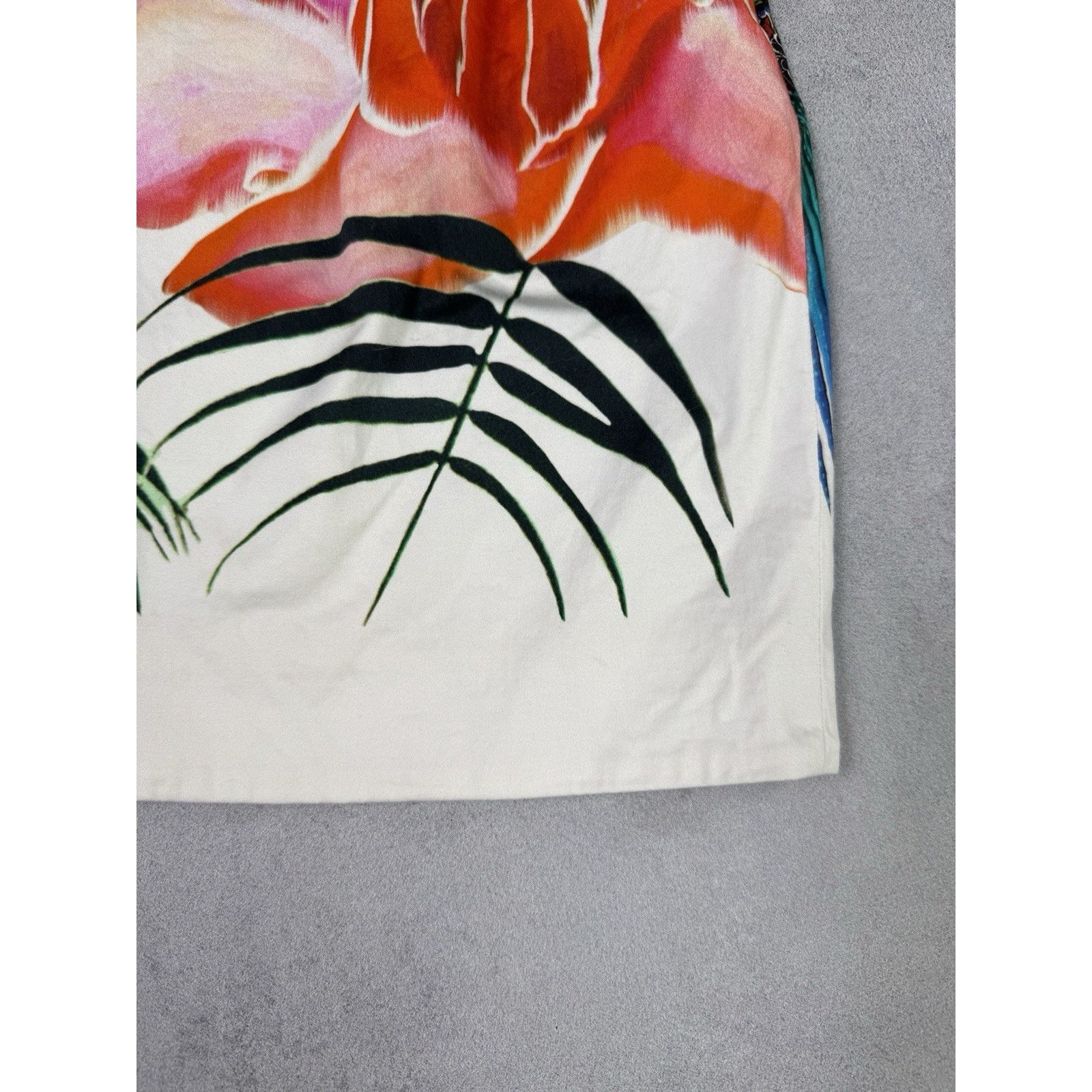 Roberto Cavalli Roberto Cavalli Women Mini Skirt Floral Avant Garde Size 29" - 6 Thumbnail