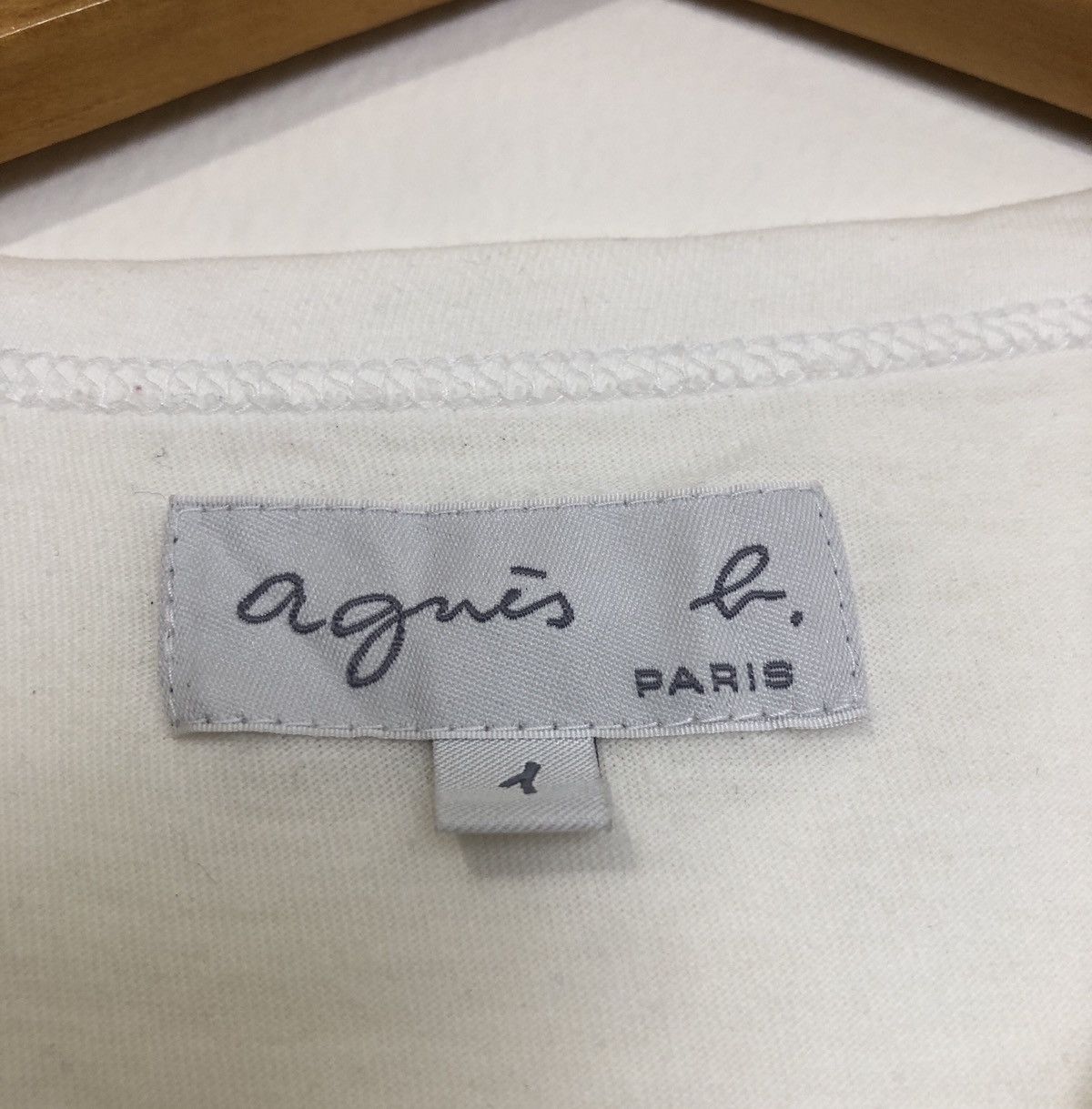 agnes b. Agnes B T-Shirt Size S / US 4 / IT 40 - 3 Thumbnail