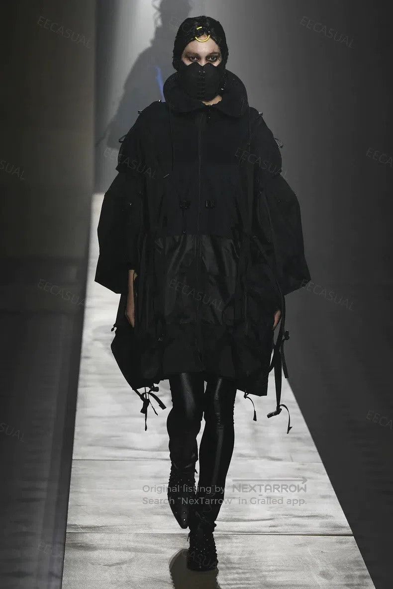 Junya Watanabe Junya Watanabe Black deconstructed lantern sleeve hooded l Size XS / US 0-2 / IT 36-38 - 9 Thumbnail