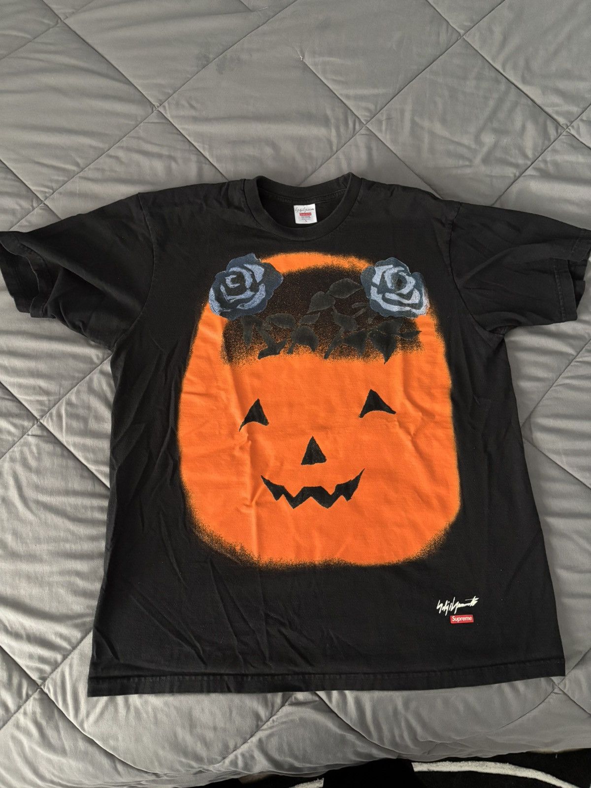 Supreme × Yohji Yamamoto Yohji Yamamoto Supreme Pumpkin Shirt Size US L / EU 52-54 / 3 - 1 Thumbnail