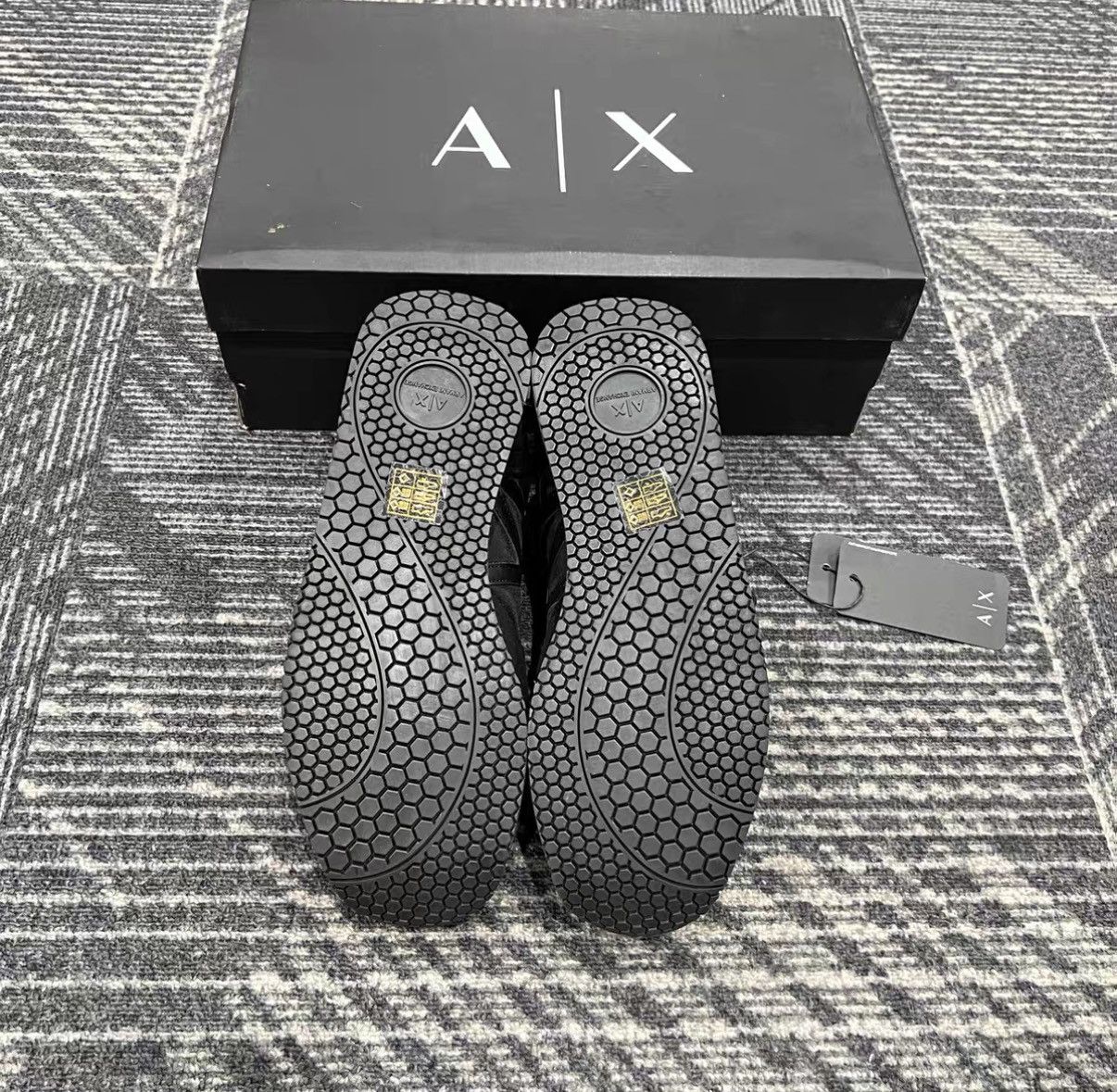 Armani Armani Exchange Rio Mesh Low-top Men's Casual Sneakers J42 Size US 8 / EU 41 - 6 Thumbnail