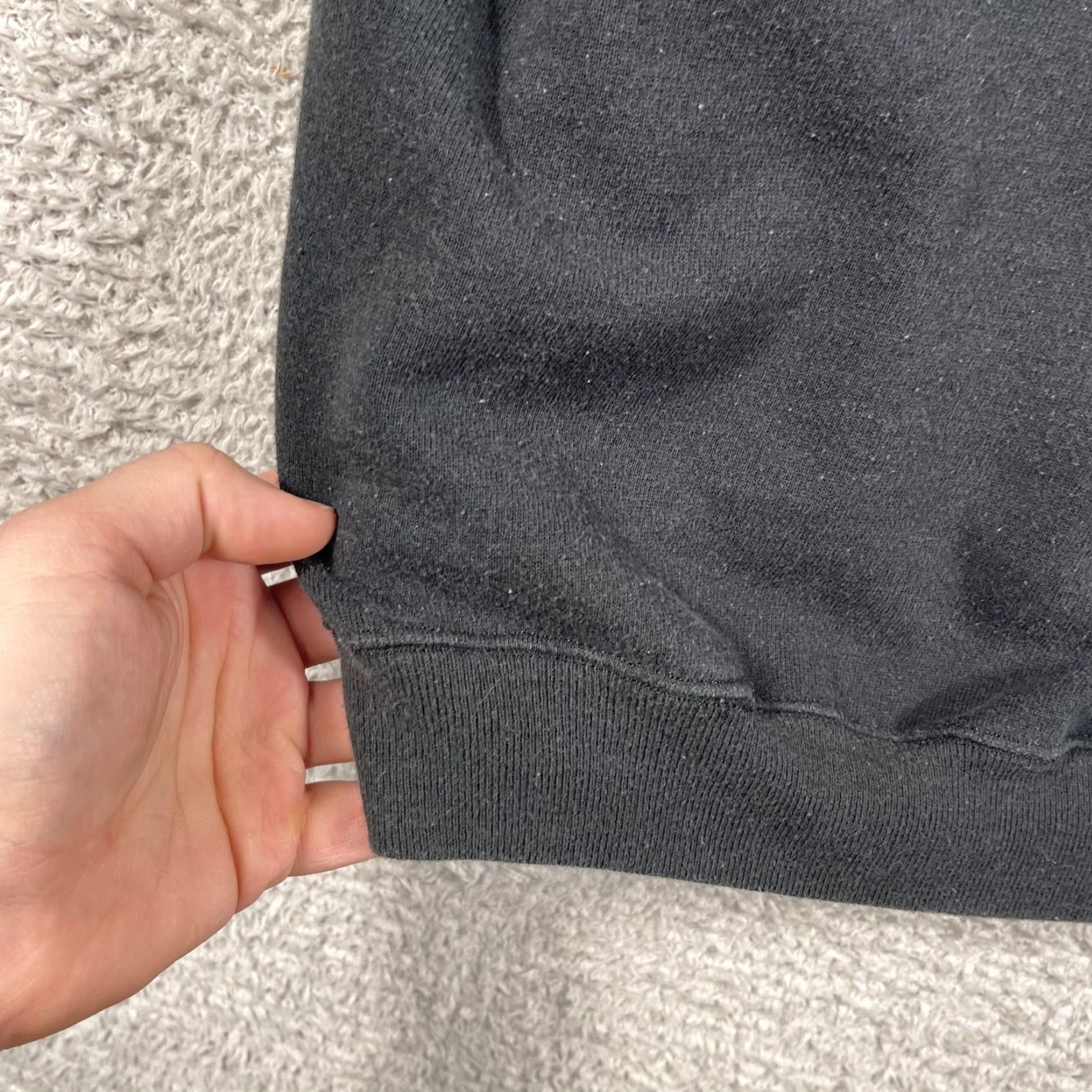 Hanes VINTAGE Marshall Tigers Crewneck Sweatshirt Hanes Adult Large Black Football 80s 90s USA Mens Sweatshirt Crew Neck Long Sleeve Pullover Size US L / EU 52-54 / 3 - 5 Thumbnail