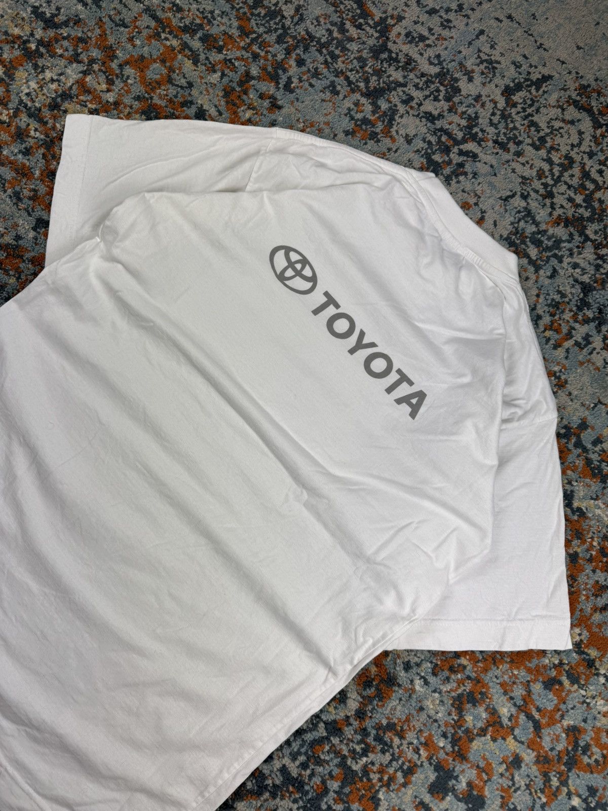 Vintage Vintage 90s Toyota logo spellout racing jdm tee Size US M / EU 48-50 / 2 - 5 Thumbnail