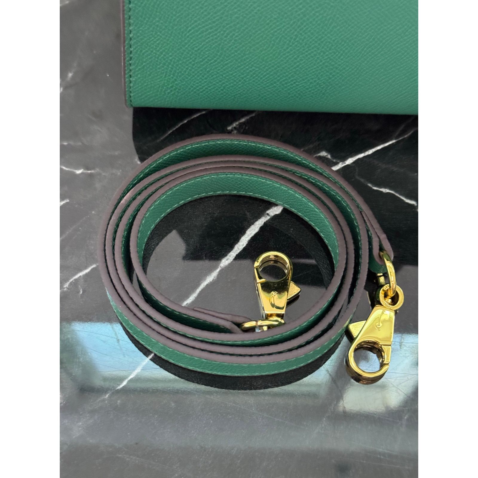Other Emerald Green “Kelly-Style” Top Handle Bag Size ONE SIZE - 10 Thumbnail
