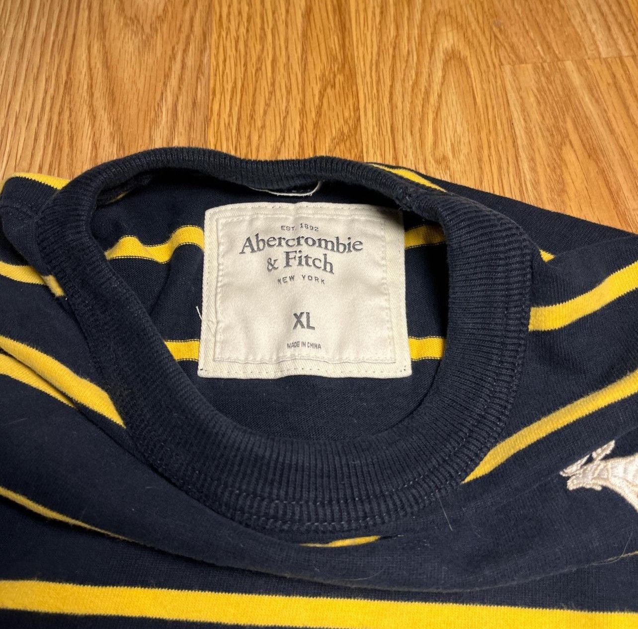 Abercrombie & Fitch Abercrombie striped ls Size US XL / EU 56 / 4 - 2 Thumbnail