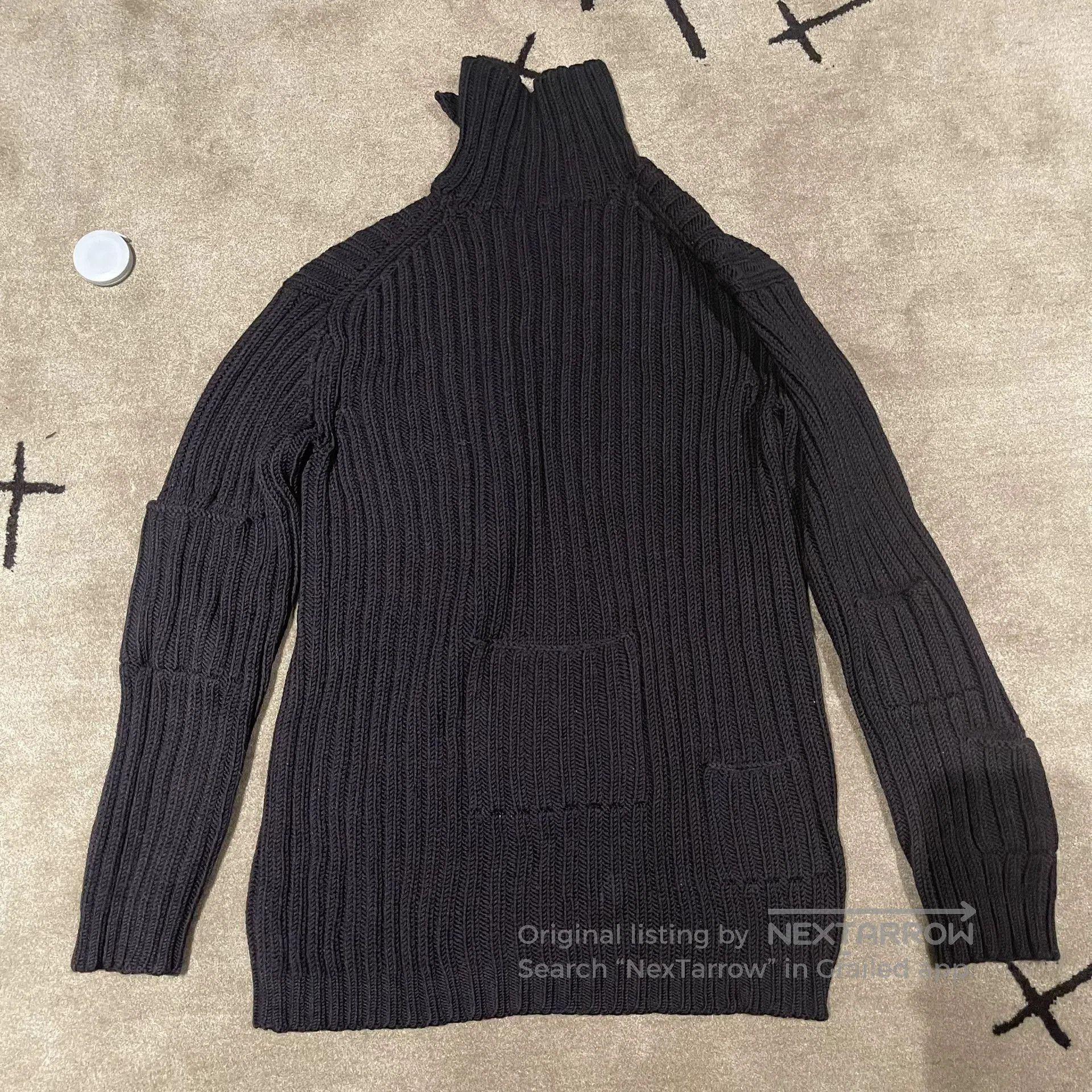 Yohji Yamamoto Yohji Yamamoto Multi Pocket Knitted Sweater. Size US M / EU 48-50 / 2 - 3 Thumbnail
