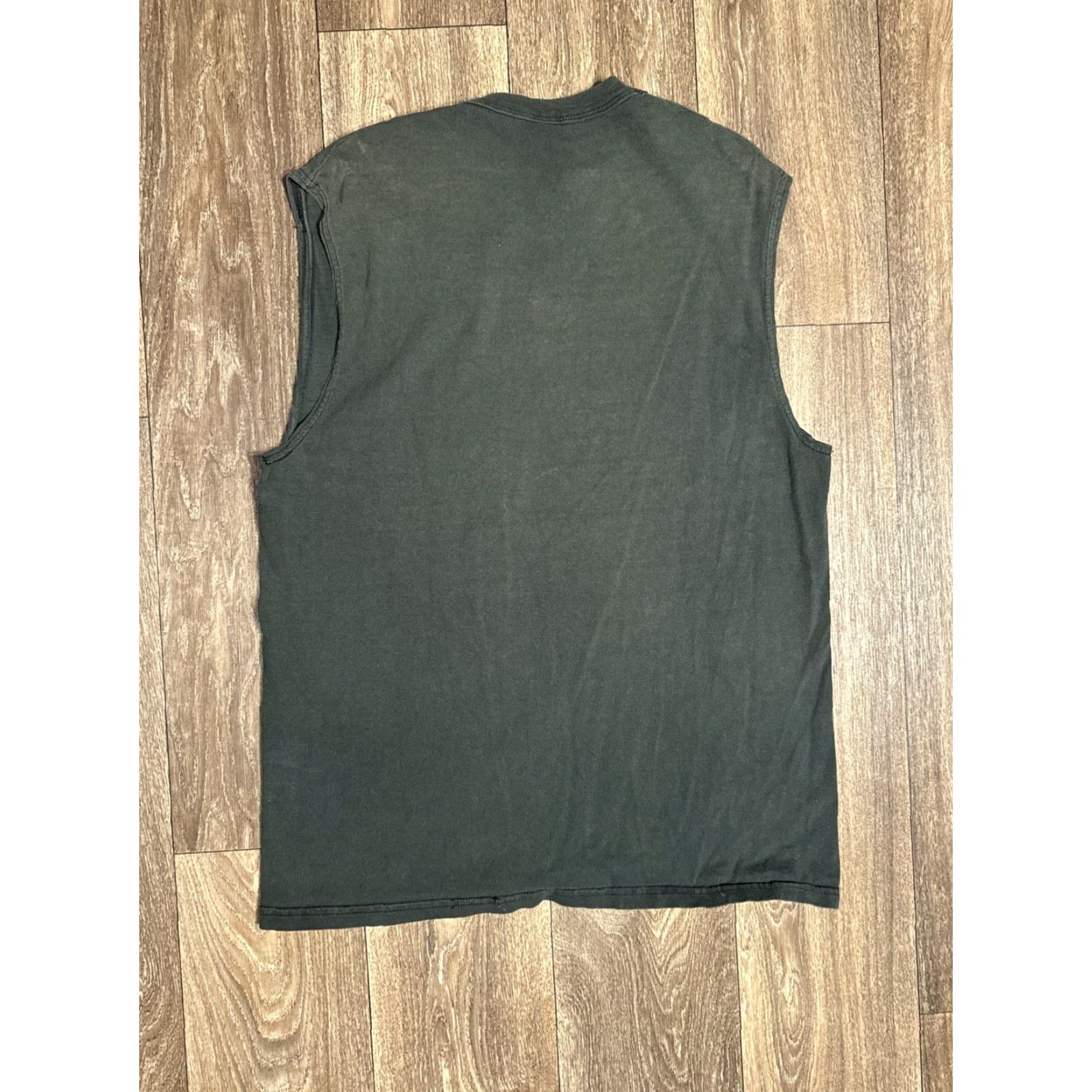 Jerzees VINTAGE 90s Motorcycles Helping Ugly People Have Sex Funny Chopped Cutoff Tee L Shirt Men Black L Size US L / EU 52-54 / 3 - 8 Thumbnail