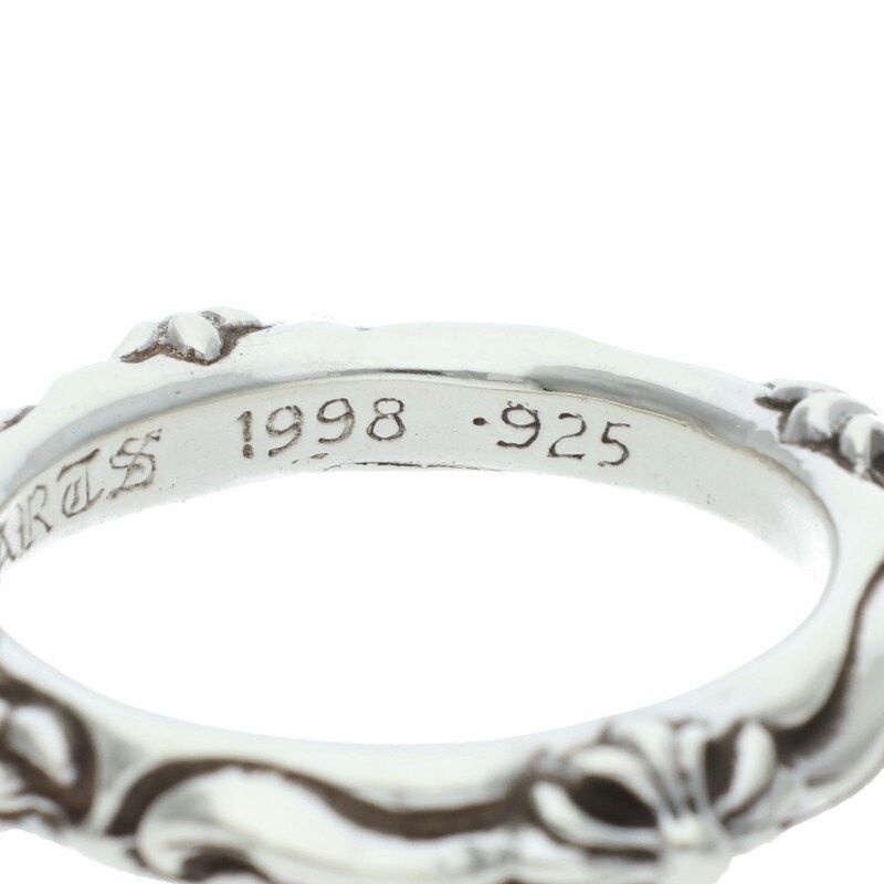 Chrome Hearts Chrome Hearts SBT Band Silver Ring Size ONE SIZE - 5 Thumbnail
