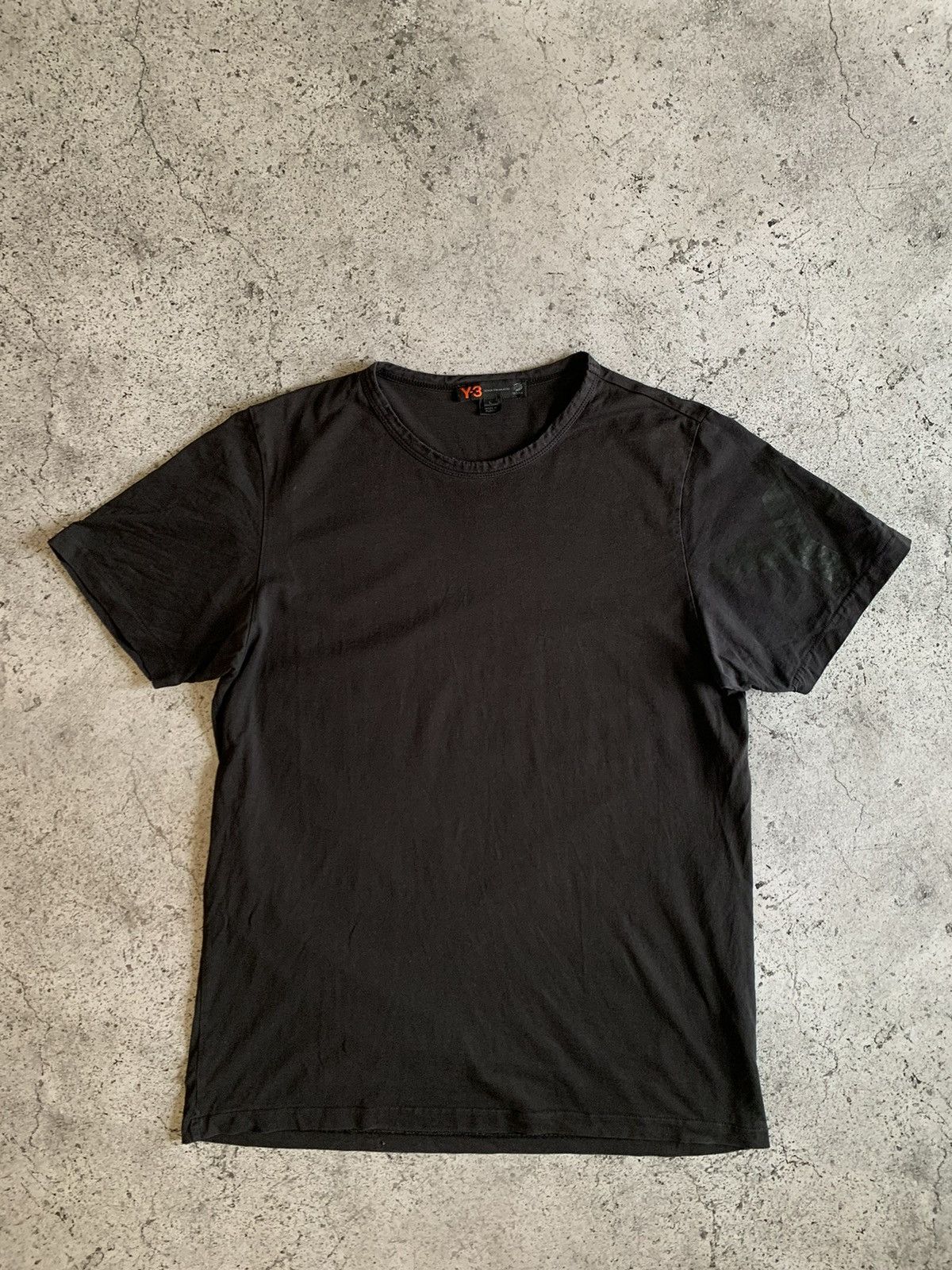 Adidas Y-3 Adidas Yohji Yamamoto Y3 Classic Logo T-shirt Size US L / EU 52-54 / 3 - 2 Thumbnail