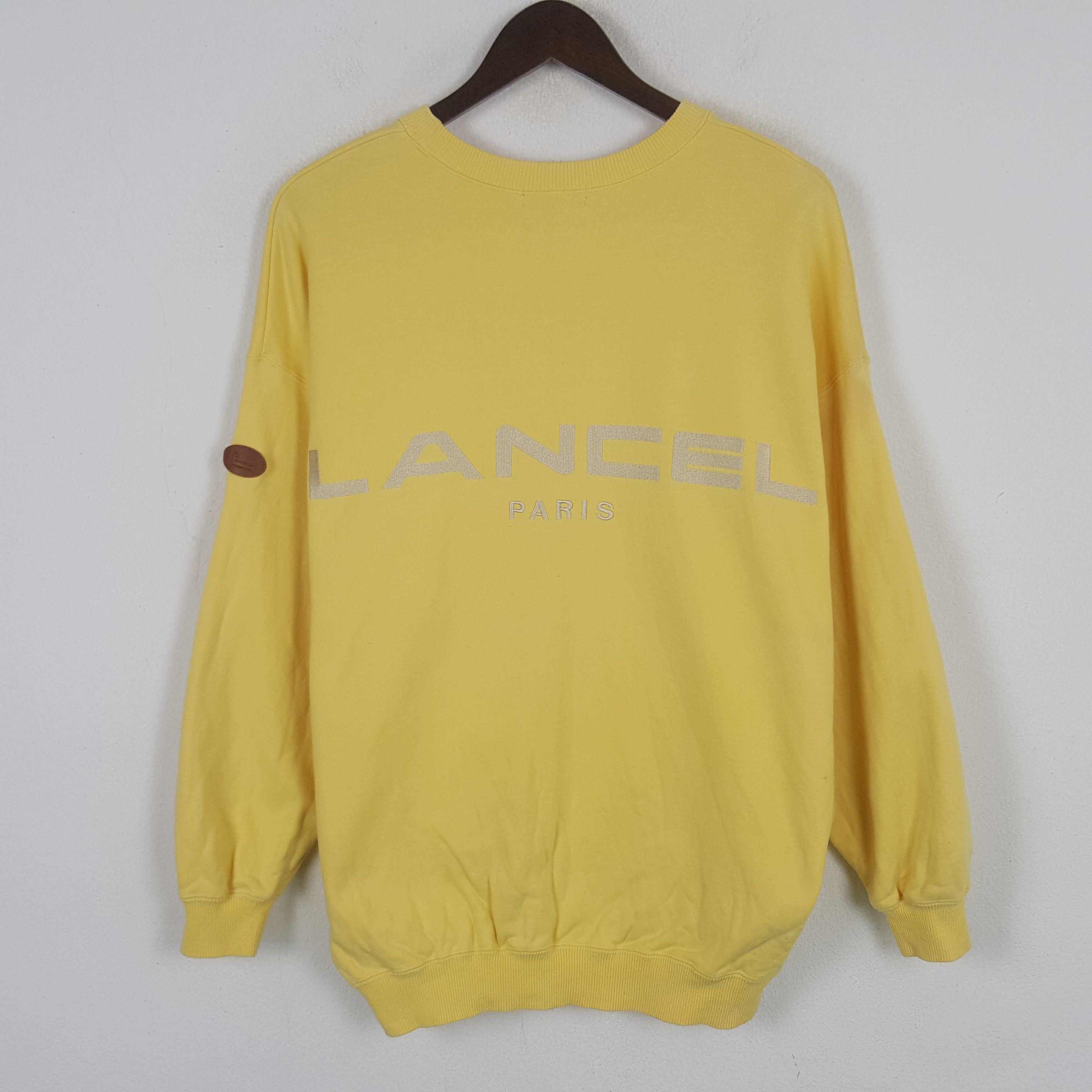 Lancel × Vintage Vintage Lancel Paris Sweatshirt Size US L / EU 52-54 / 3 - 1 Thumbnail