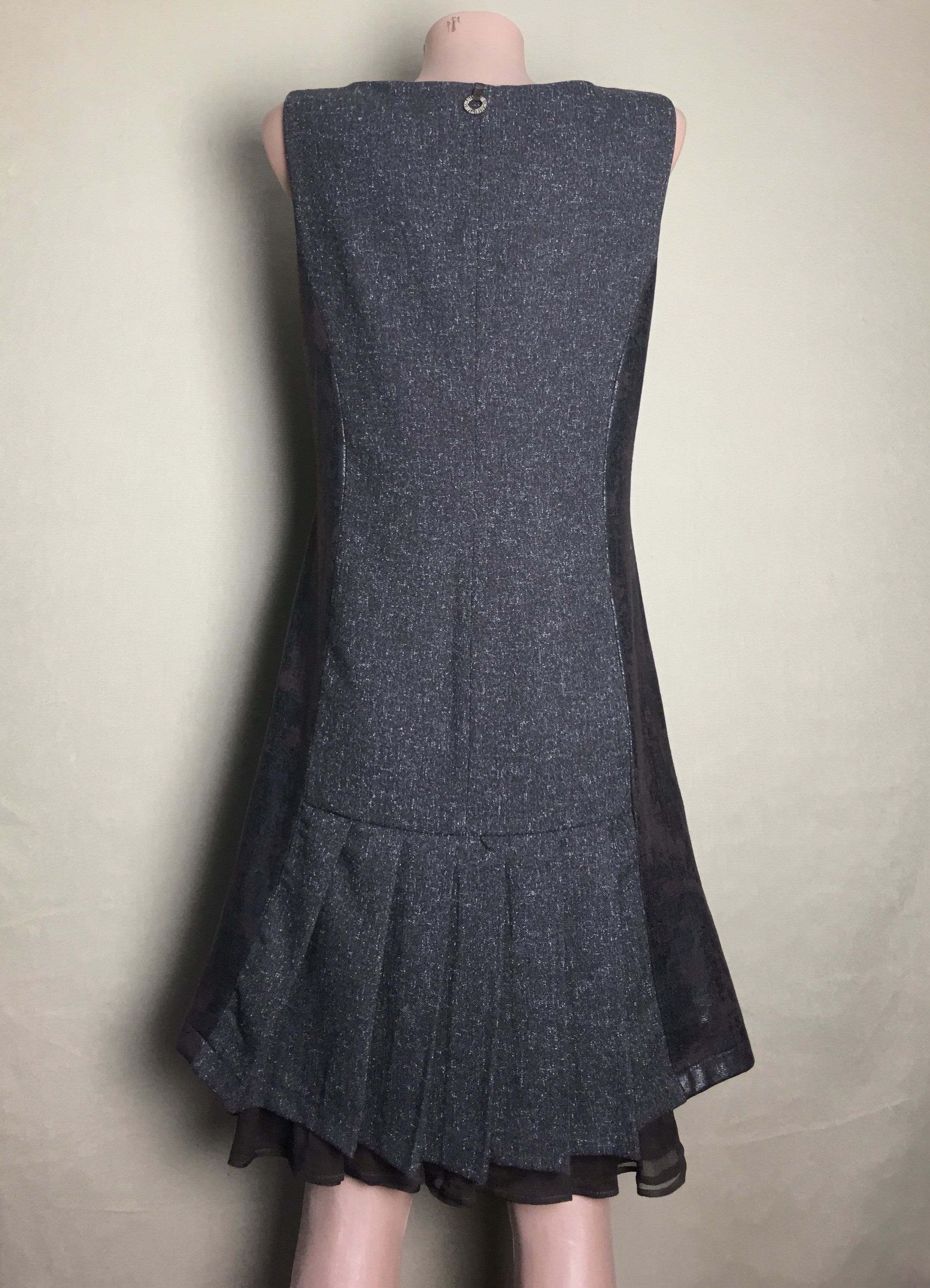 Designer Save the Queen Dress Metal Beaded Embroidery XL Size XL / US 12-14 / IT 48-50 - 3 Thumbnail