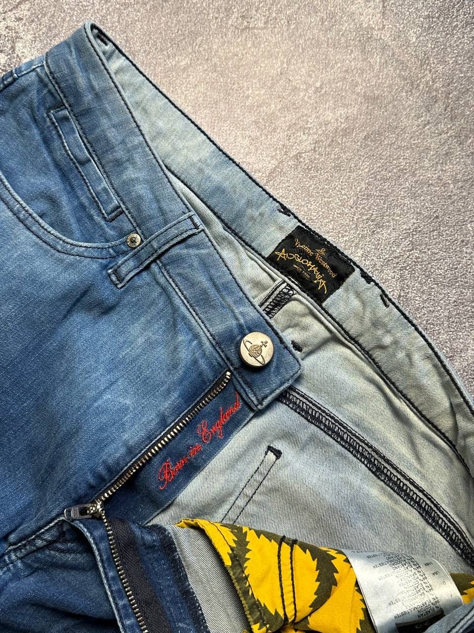 Vivienne Westwood 💥BIG LOGO VIVIENNE WESTWOOD SKINNY PANTS Size 30" / US 8 / IT 44 - 12 Thumbnail