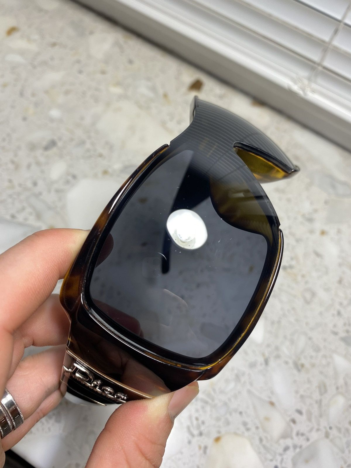 Dior Silver Logo Vintage Dior Sunglasses Size ONE SIZE - 11 Thumbnail