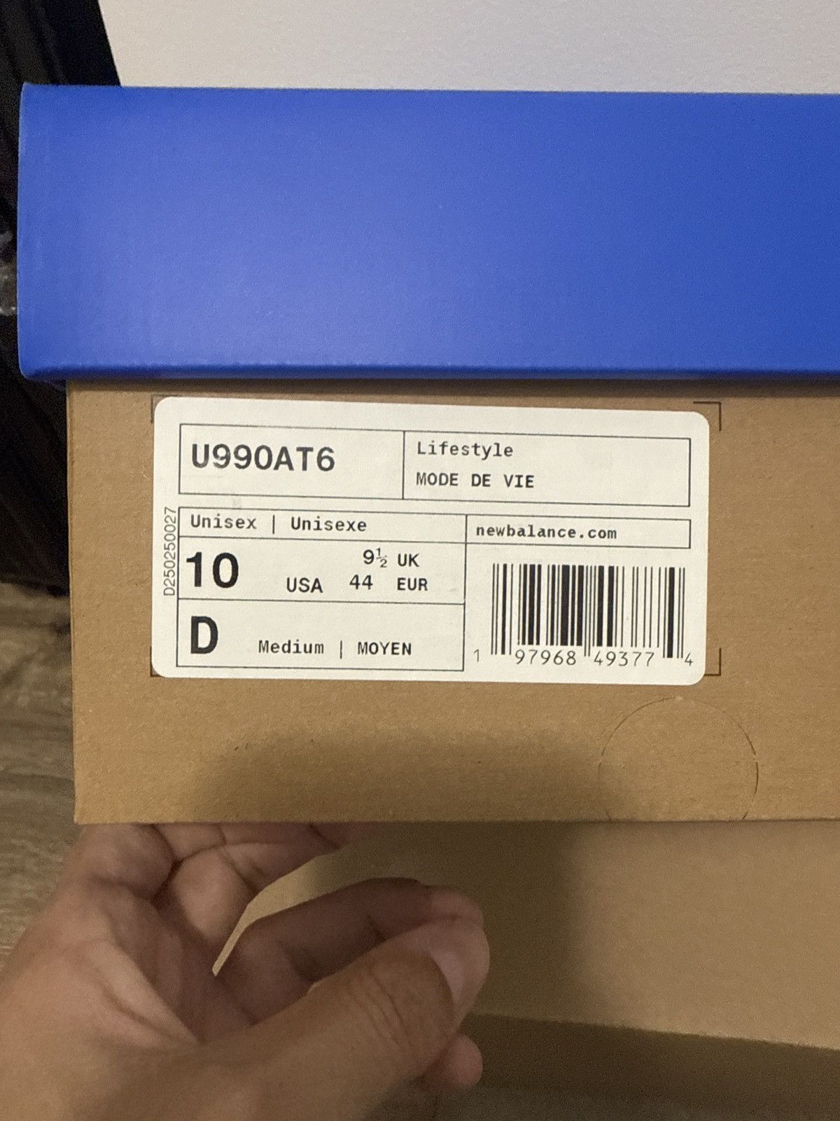 New Balance BAKLAVA x NEW BALANCE 990v6 "AINÔZAMA" Size US 10 / EU 43 - 7 Thumbnail