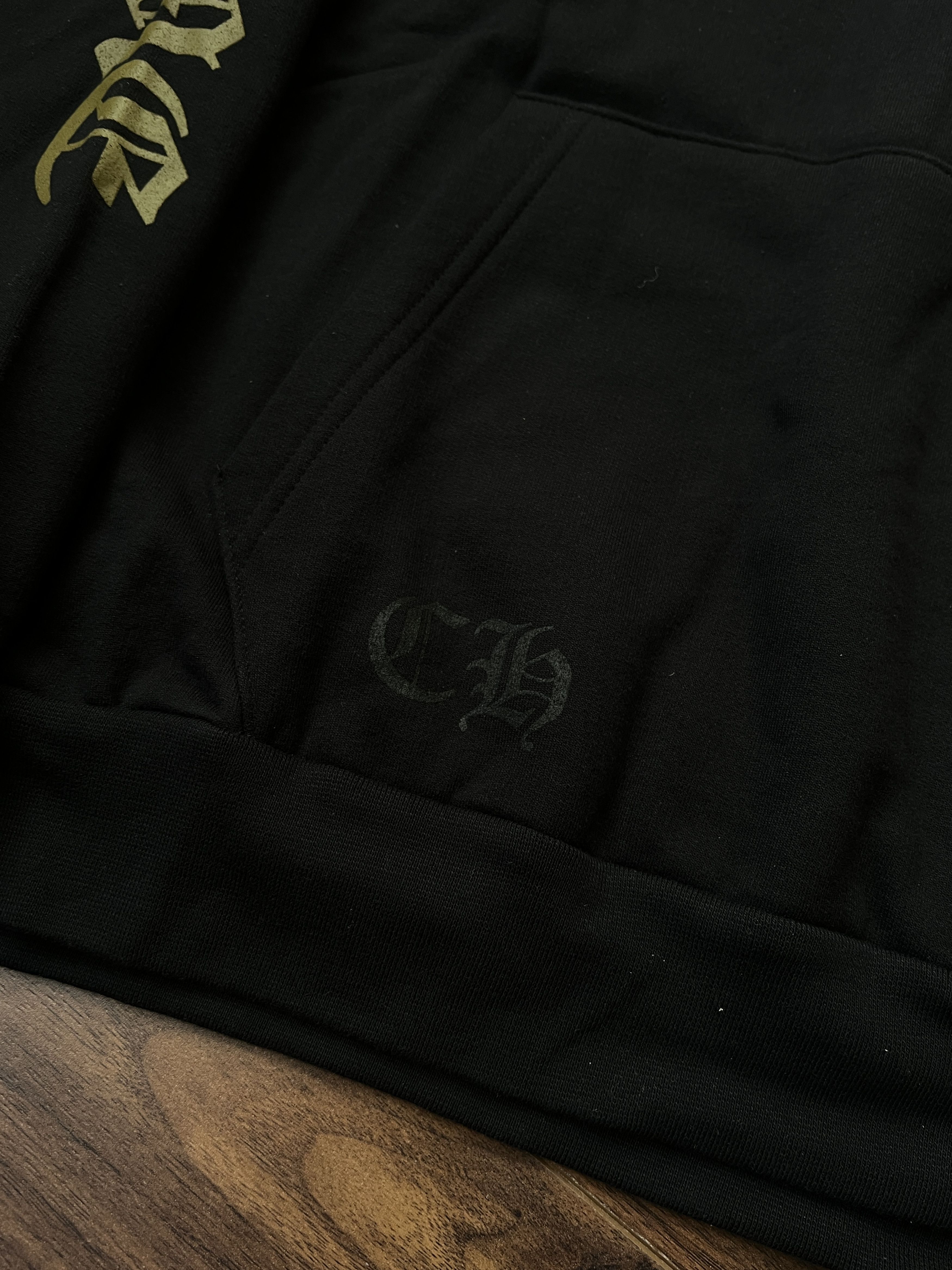 Chrome Hearts Chrome Hearts Vertical Logo Hoodie Size L Size US L / EU 52-54 / 3 - 7 Thumbnail