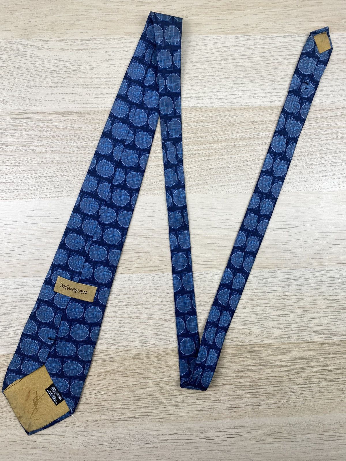 Vintage YvesSaintLaurent Silk Tie T30 Size ONE SIZE - 3 Thumbnail