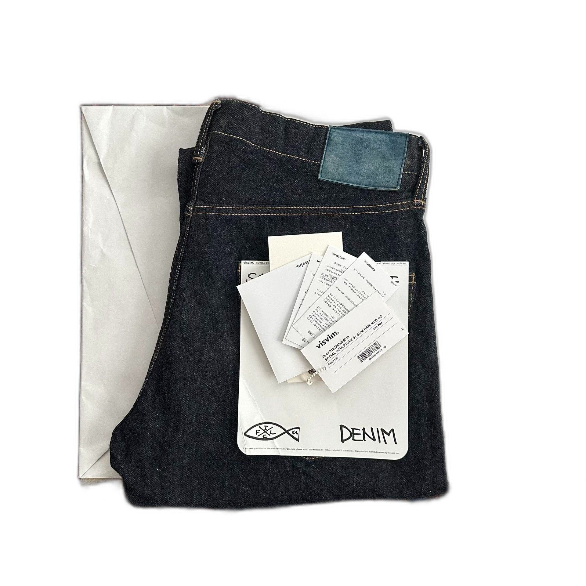 Visvim visvim 22AW 01.2MUD Mud-Dyed Jeans Size US 28 / EU 44 - 1 Thumbnail