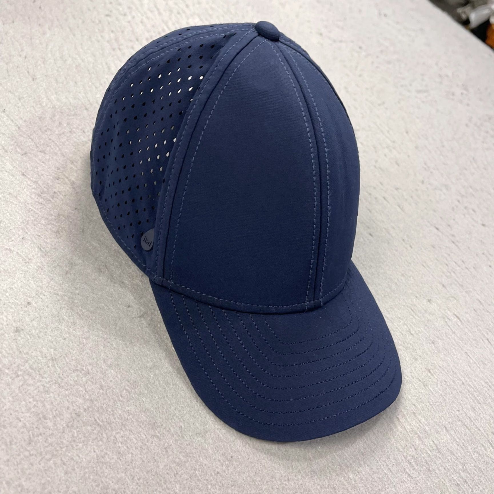 melin Melin A-Game Hydro Snapback Hat Cap Mens Blue 56CM Water Resistant Quick Dry Breathable Adjustable Summer Casual Travel Size ONE SIZE - 3 Thumbnail
