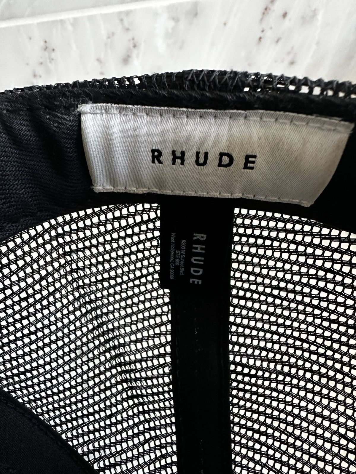 Rhude RHUDE Pit Stop Trucker Hat Size ONE SIZE - 5 Thumbnail