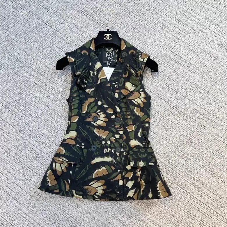 Alexander McQueen Alexander McQueen Printed Sleeveless Top 40 Size S / US 4 / IT 40 - 1 Thumbnail