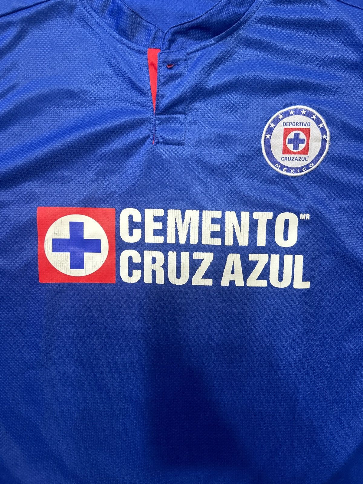 Vintage Vintage Cruz Azul Home Jersey Size US M / EU 48-50 / 2 - 2 Thumbnail