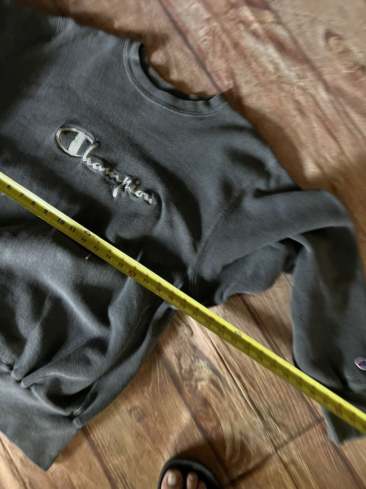 Champion × Vintage Vintage Champion Spellout Reverse Weave Sweatshirt Size US XL / EU 56 / 4 - 6 Thumbnail