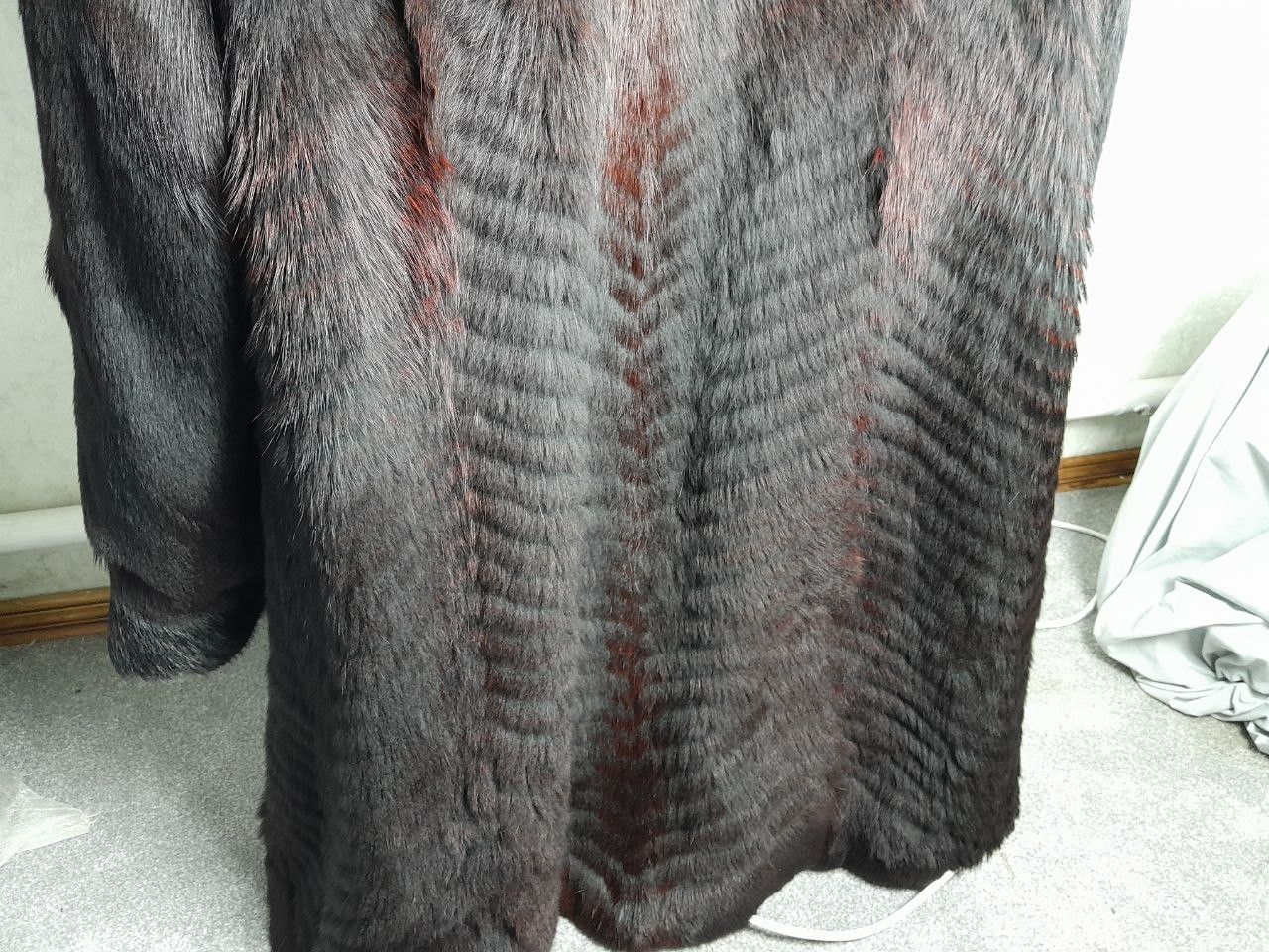 Other Luxury Genuine Mink Fur Coat - Deep Brown - Size 2XL Size XXL / US 16-18 / IT 52-54 - 11 Thumbnail