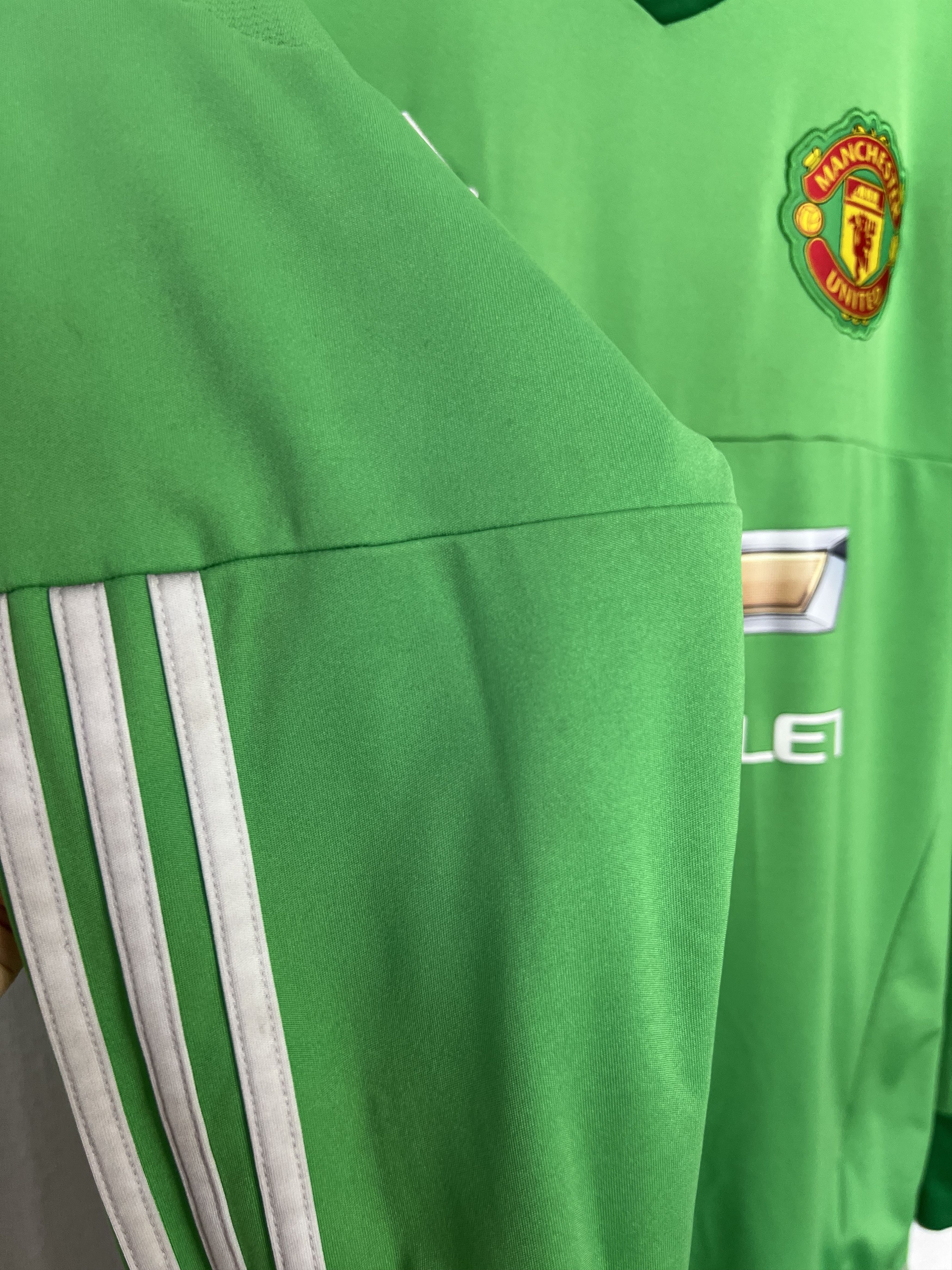 Adidas Manchester United Goalkeeper football shirt 2015 Adidas Size US S / EU 44-46 / 1 - 8 Thumbnail