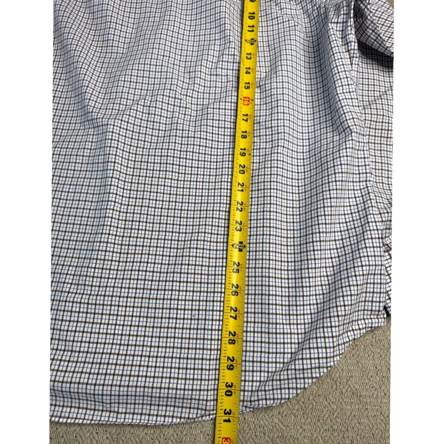 Polo Ralph Lauren Polo Ralph Lauren Mens Long Sleeve Button Down Plaid Checkered Shirt Large Blue Regular L Shirt Mens Size US L / EU 52-54 / 3 - 7 Thumbnail