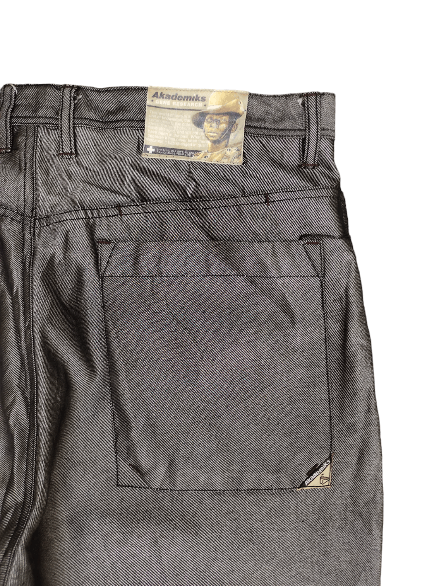 Akademiks Baggy Jeans Akademiiks Gene Research Wide Leg Jnco Style Y2k Size US 36 / EU 52 - 12 Thumbnail